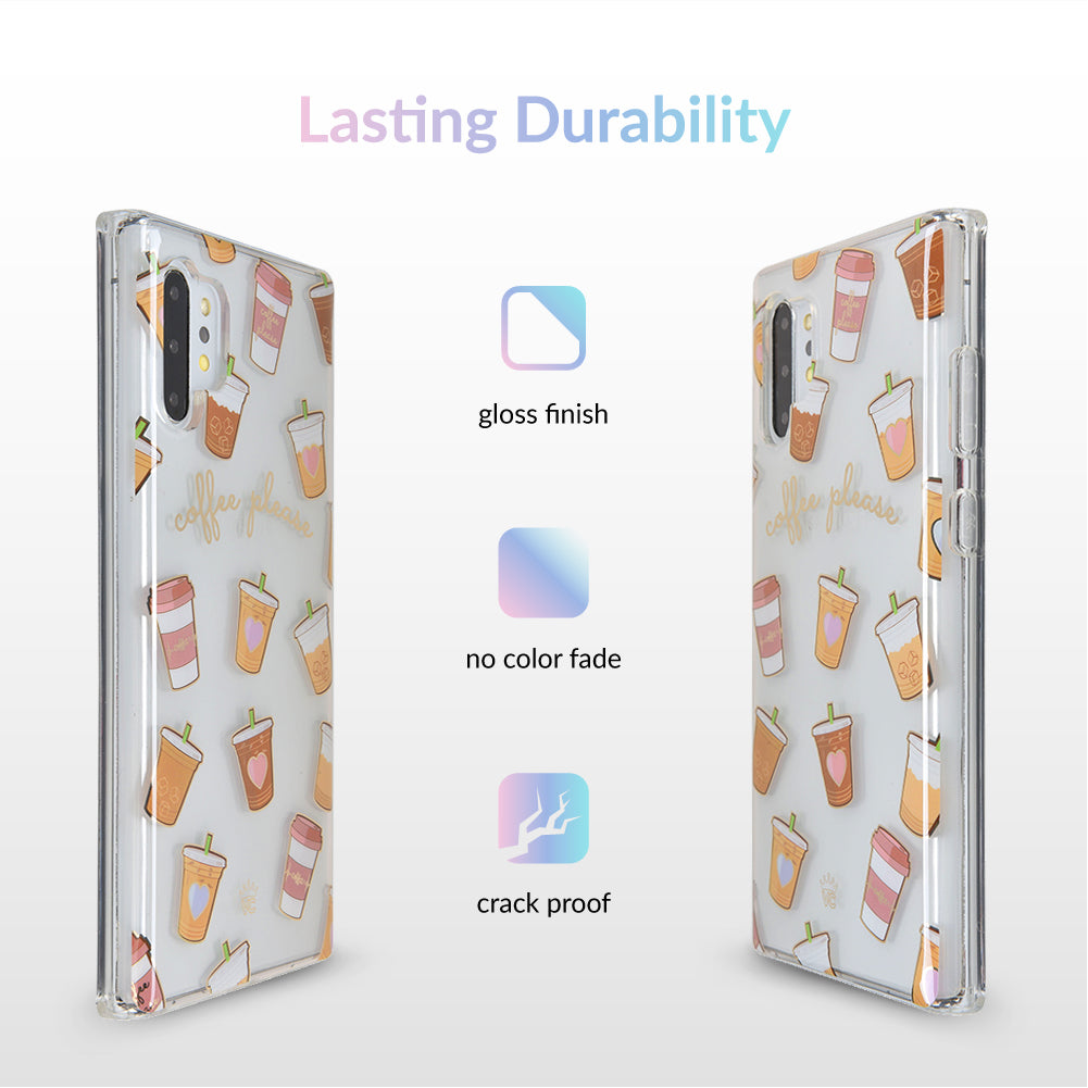 Premium Clear Samsung Galaxy Phone Case - Shatterproof & Scratch-Resistant Protective Cover for Everyday Use at Home, Work & Travel