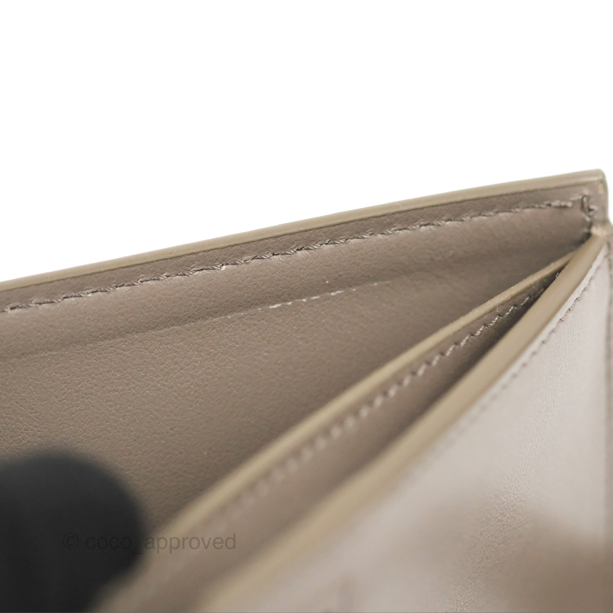 Celine Medium Wallet in Grained Leather - Taupe Color | Stylish & Durable for Everyday Use & Travel