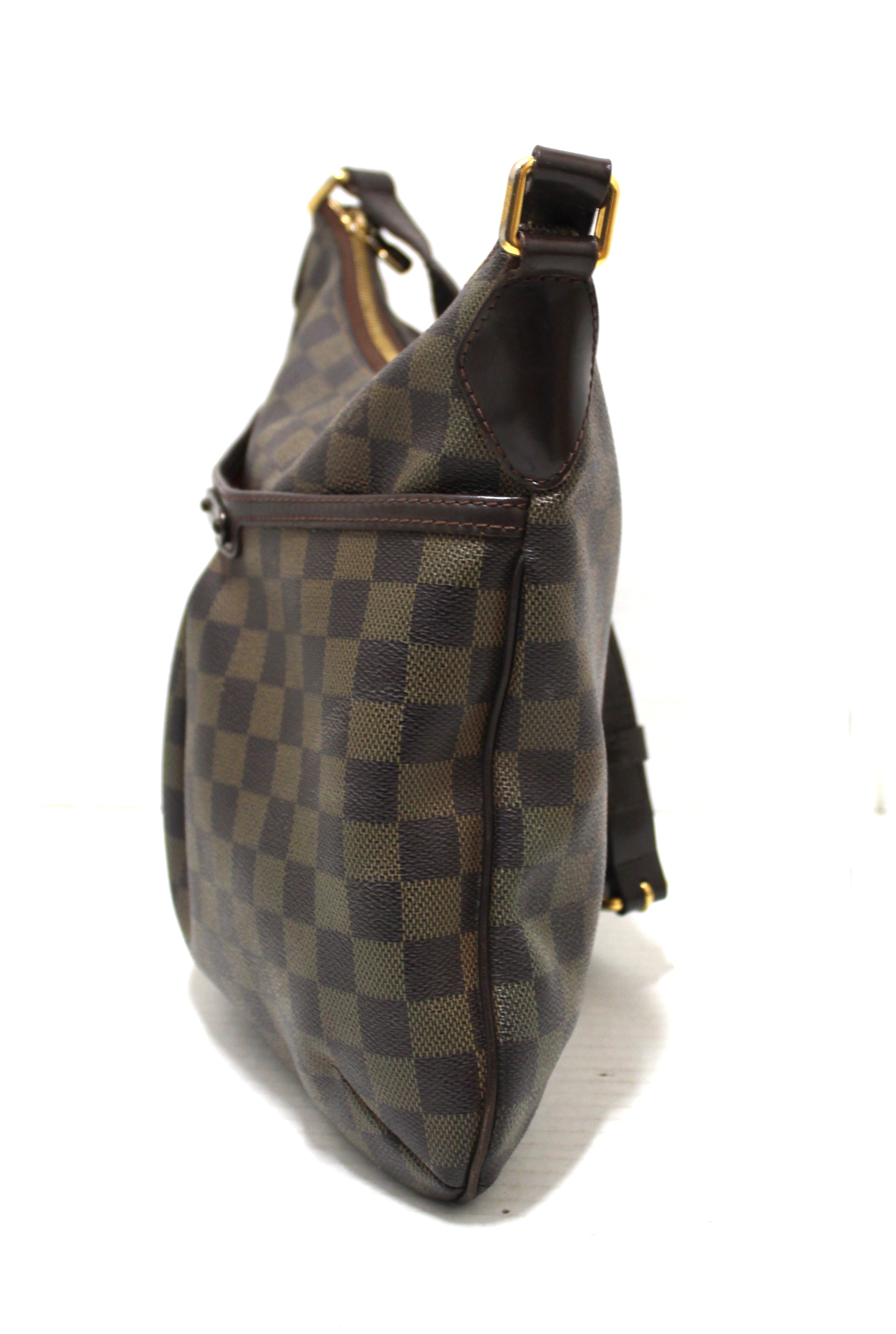 Authentic Louis Vuitton Damier Ebene Canvas Bloomsbury PM Crossbody Bag - Luxury Designer Shoulder Bag for Women, Perfect for Work, Travel & Everyday Use