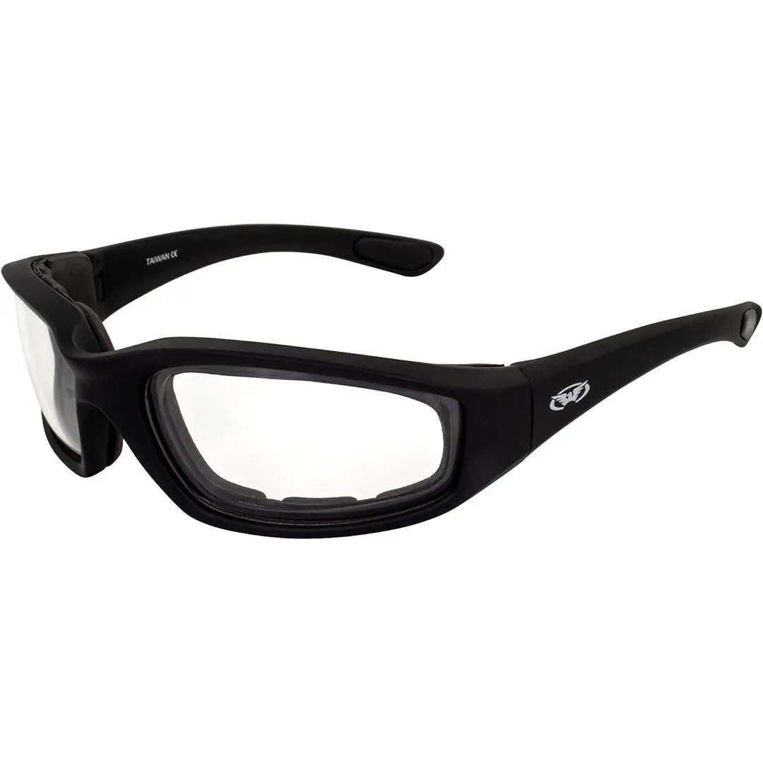 Global Vision Kickback Motorcycle Sunglasses - Polarized UV Protection for Riding, Driving & Outdoor Sports