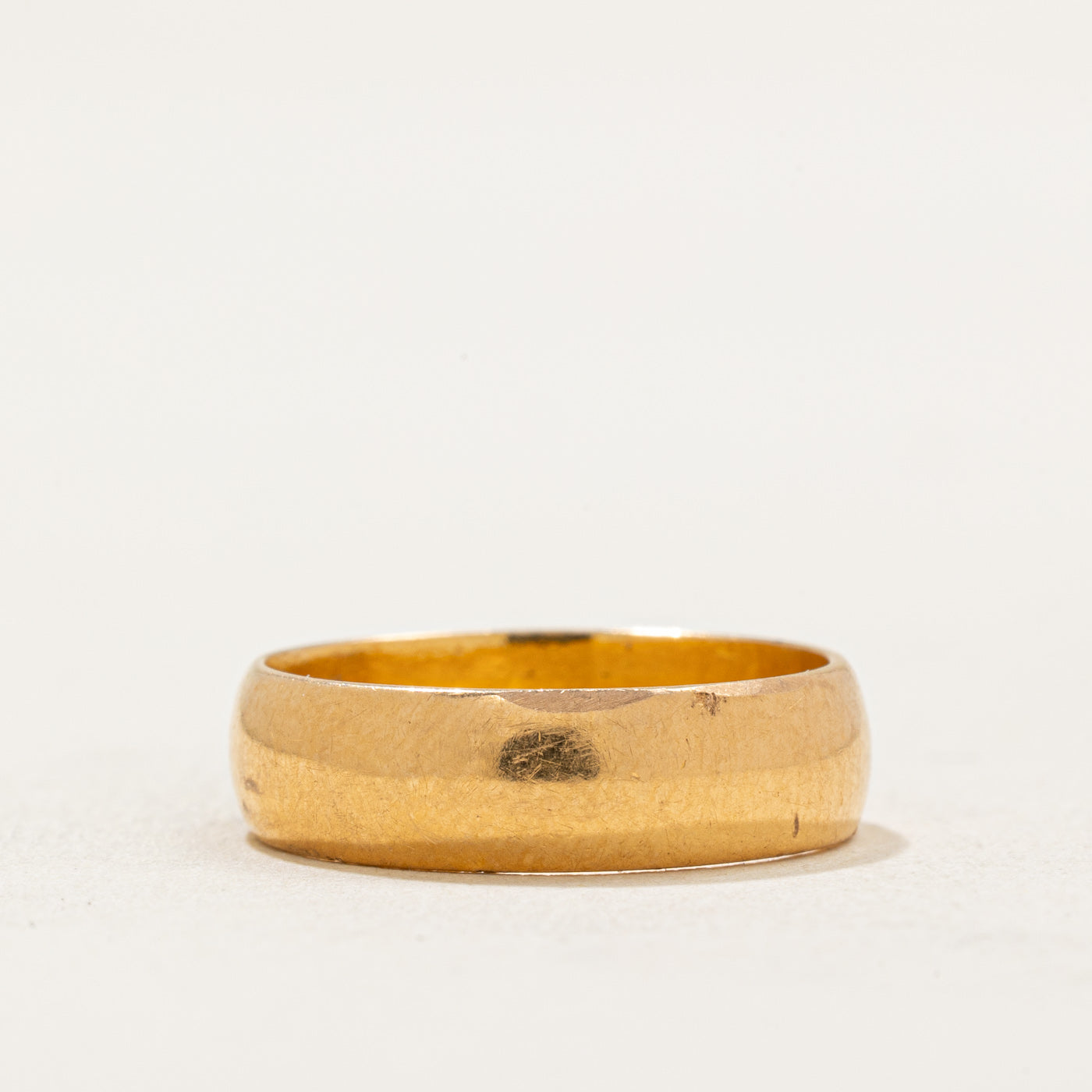 22k Yellow Gold Birmingham Wedding Band - 4.70mm Wide Size 4 Ring for Men & Women | Perfect for Engagements, Anniversaries & Special Occasions