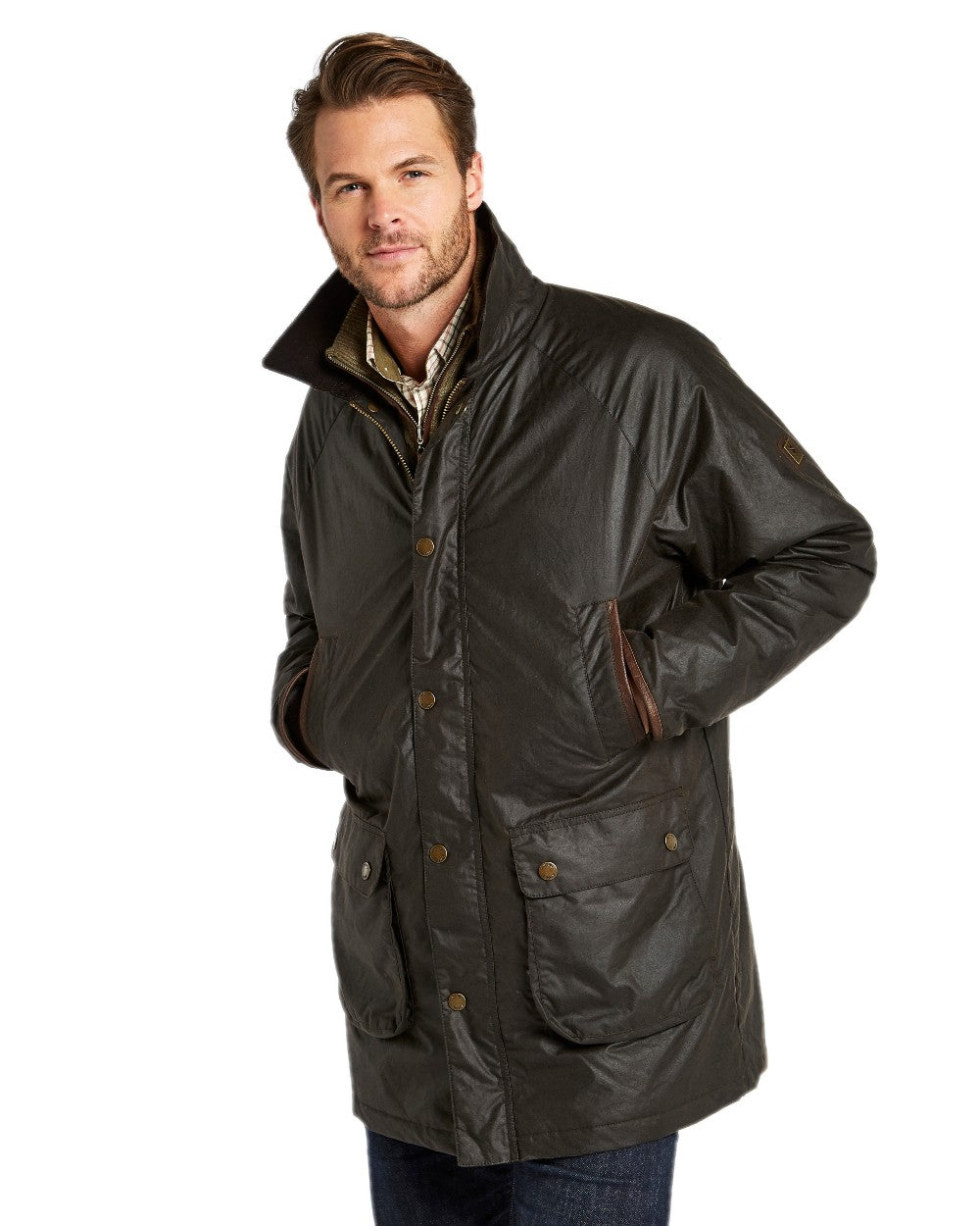 Dubarry Brunswick Wax Jacket - Waterproof & Breathable Outdoor Coat for Men & Women | Perfect for Hiking, Hunting & Countryside Adventures