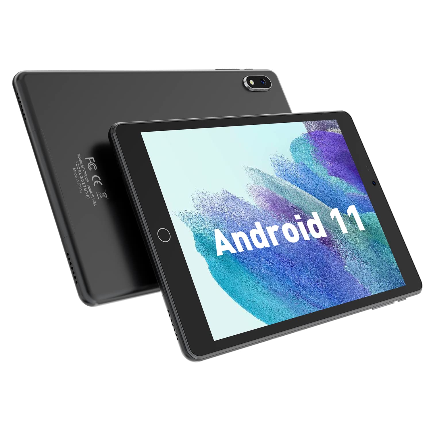 7.9 Inch Android Tablet with 2048x1536 IPS Display - TJD Android 11 Tablet, 2GB RAM 32GB ROM (Expandable to 512GB), Quad-Core Processor, 8MP Camera - Google Certified, Dual Speakers, Bluetooth, 2.4GHz WiFi, Type-C - Perfect for Streaming, Gaming & Remote Work