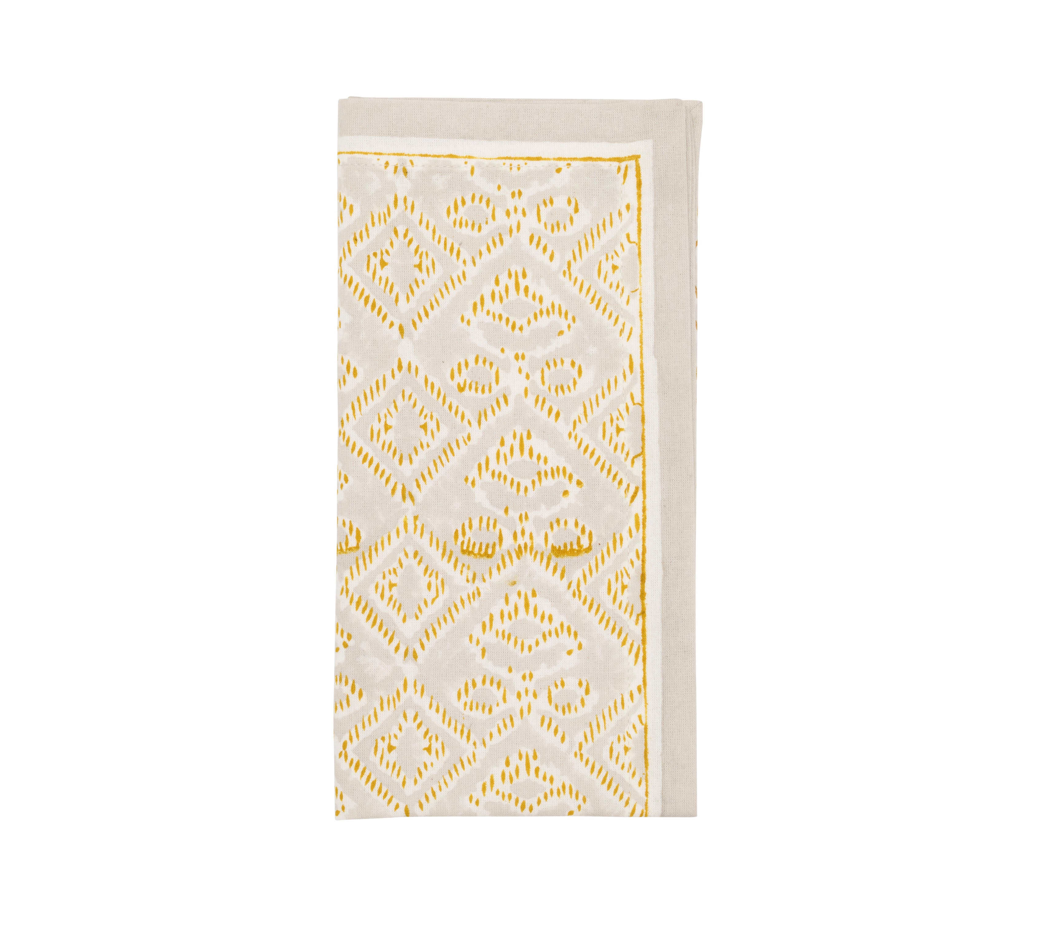 Natural & Gray Alfresco Napkins - Premium Outdoor Dining Cloth for Picnics, BBQs, and Garden Parties