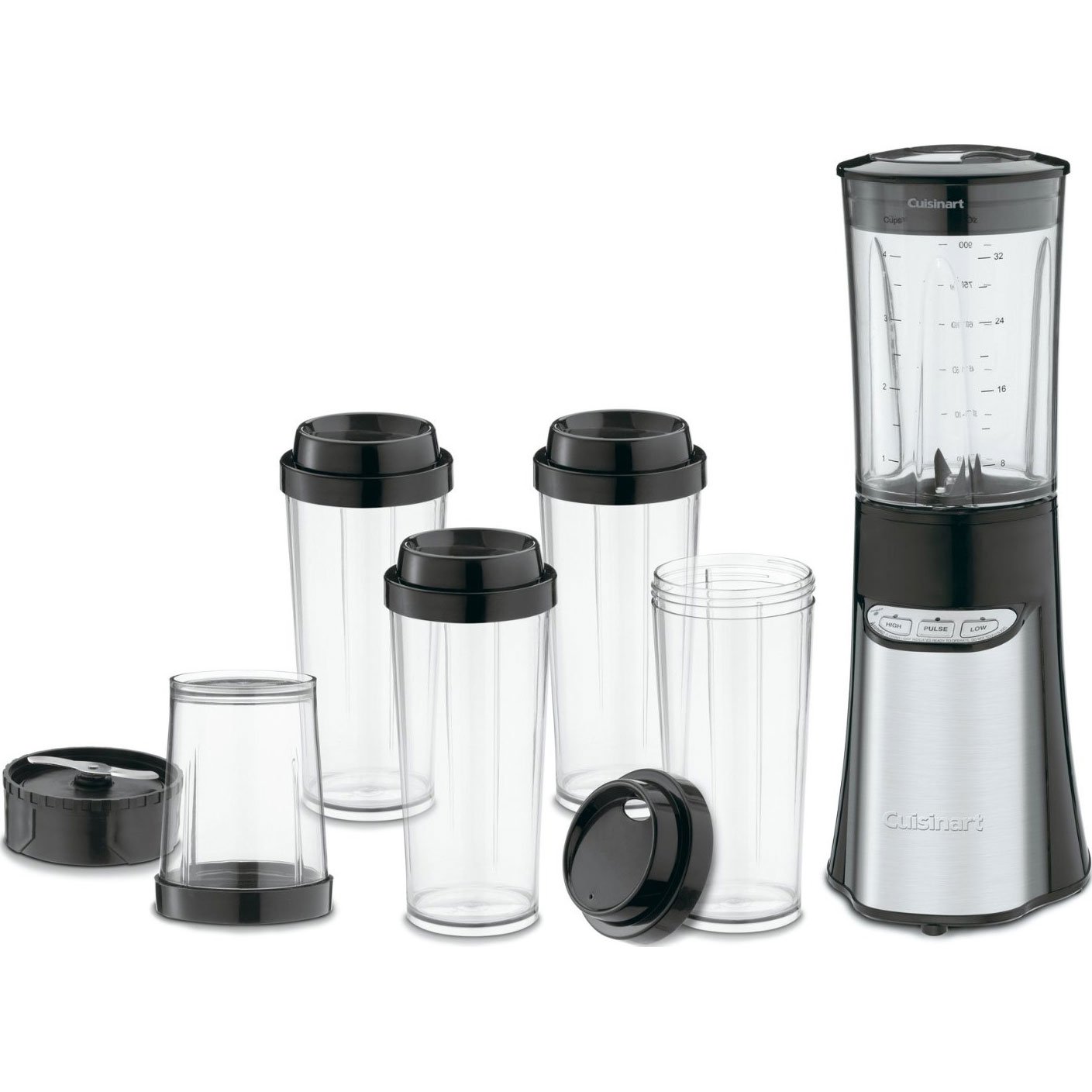 Cuisinart CPB-300 350 Watt BPA-Free Blender - Powerful 32oz Countertop Blender for Smoothies, Soups & Nut Butters - Black