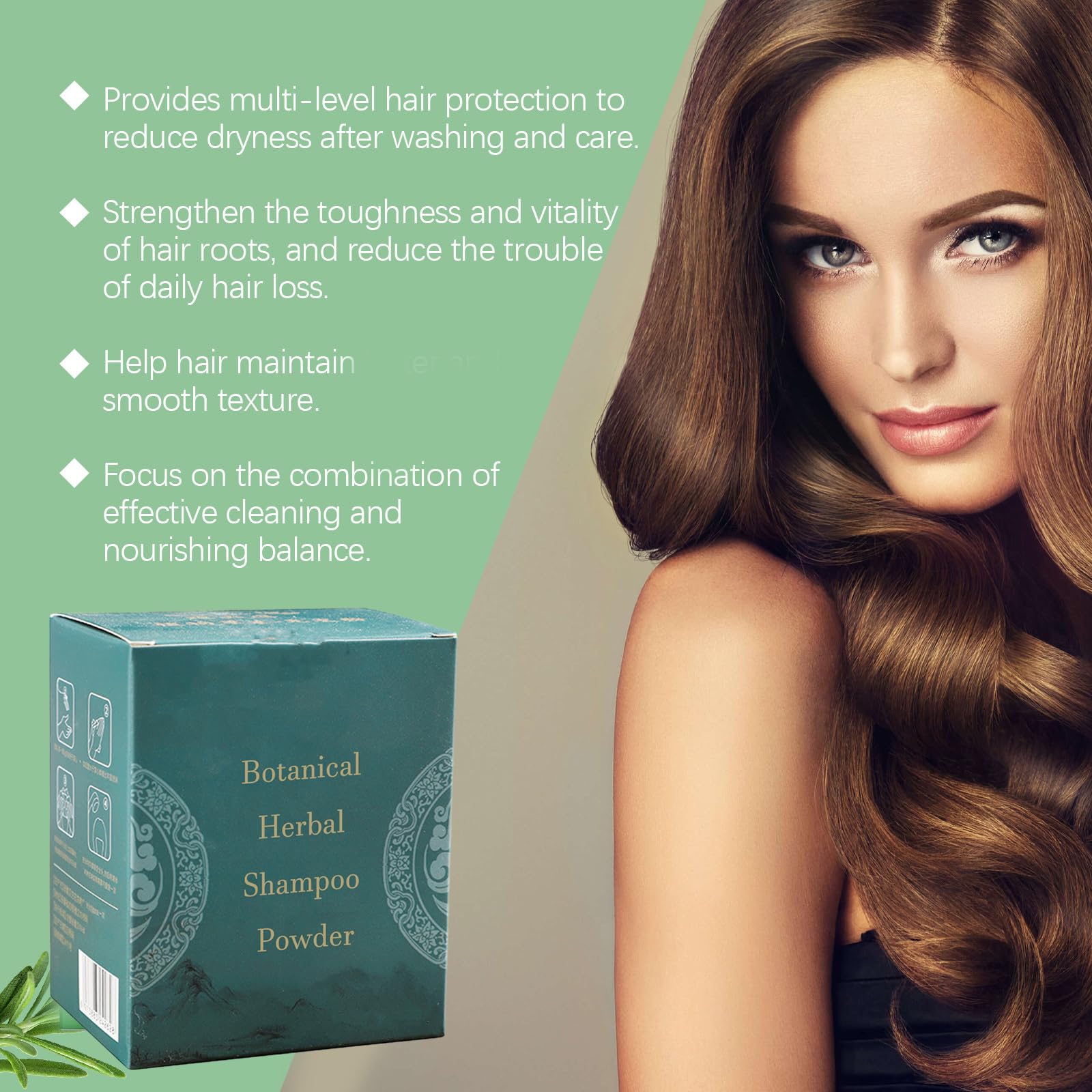 Organic Herbal Shampoo Powder for Hair Growth & Scalp Care - 100% Natural Ayurvedic Hair Wash with Neem & Amla (2 Pack) - Perfect for Dry, Damaged Hair & Dandruff Treatment at Home or Travel