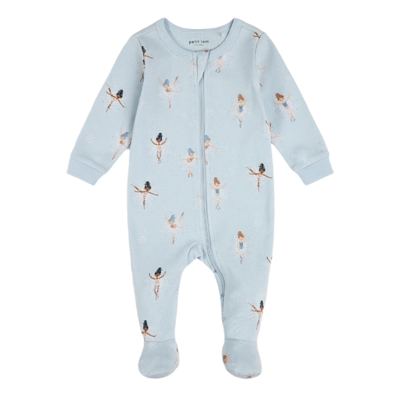 Adorable Sugar Plum Fairy Baby Sleepers - Soft & Cozy Pajamas for Infants & Toddlers - Perfect for Bedtime, Nursery, and Holiday Photos
