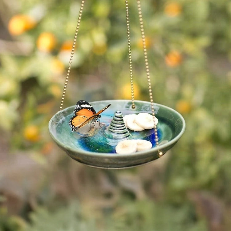 Mutsu Butterfly & Bird Feeder - Attract Beautiful Butterflies & Birds to Your Garden - Perfect for Outdoor Decoration & Wildlife Observation