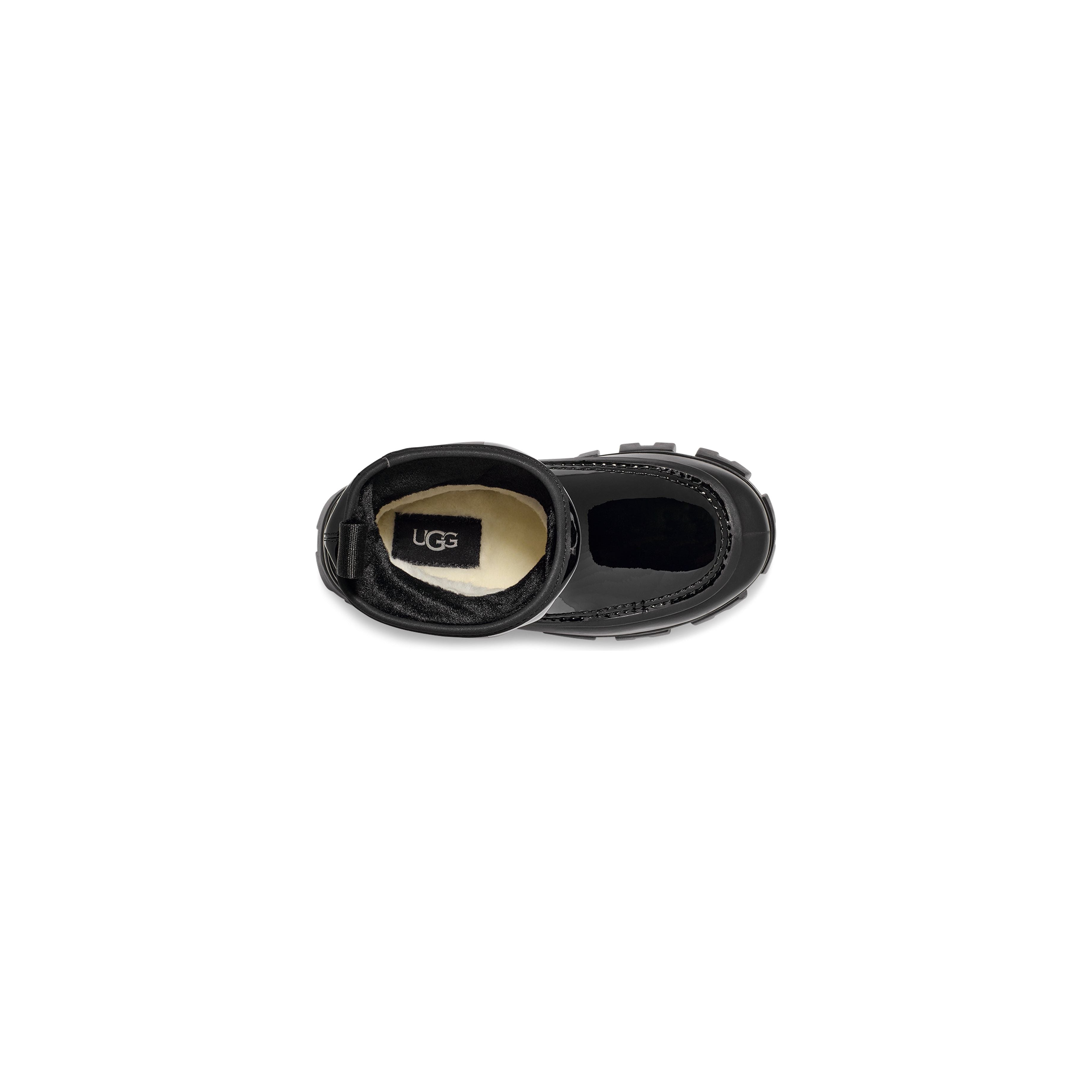 UGG Kid's Classic Brellah Mini Boots in Black | Waterproof Winter Boots for Girls & Boys | Perfect for Snow, School & Outdoor Play