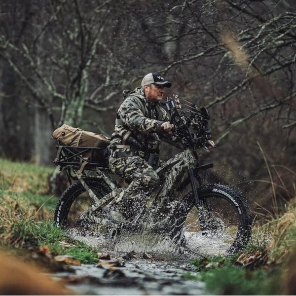 QuietKat Apex Pro Electric Bike - 750W Fat Tire eBike for Off-Road & Hunting Adventures - Perfect for Trail Riding, Camping & Outdoor Exploration