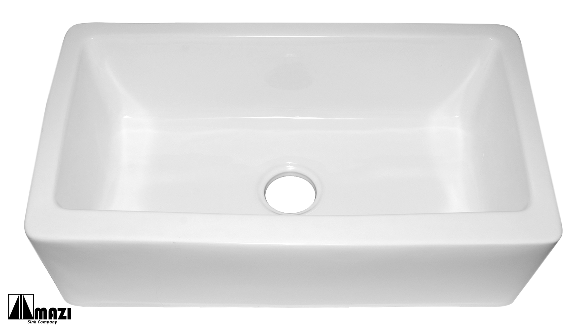 Vintage 1907 Ceramic Farmhouse Kitchen Sink - Durable Porcelain Apron Front Sink for Rustic & Modern Kitchens | Perfect for Country Homes, Renovations & Farmhouse Style Decor