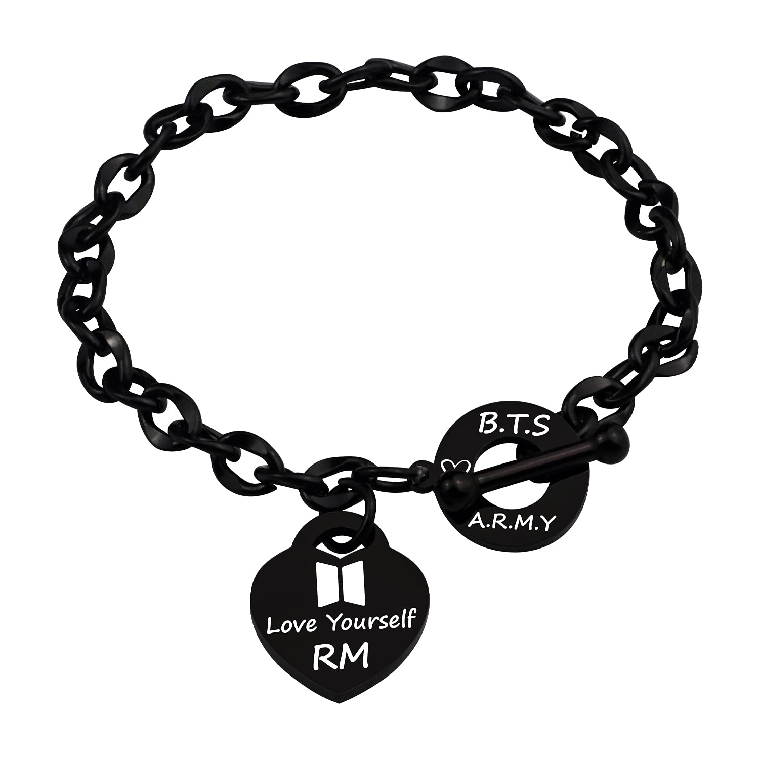 BTS Love Yourself Bracelet - Kpop BTS Fans Gift, Bangtan Boys Merchandise, ARMY Jewelry for Concerts & Special Occasions