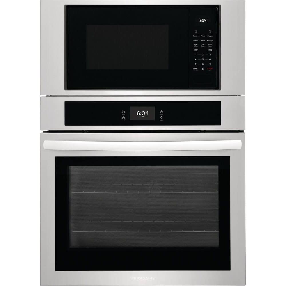 Frigidaire 30 Inch Built-In Microwave Wall Oven Combo with Convection Fan - Perfect for Modern Kitchens & Baking Enthusiasts