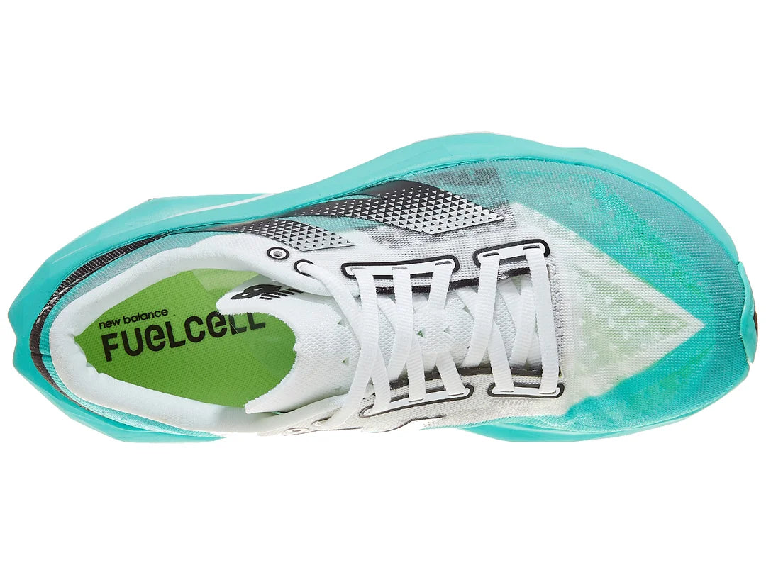 New Balance Women's FuelCell Rebel v4 Running Shoes - Cyber Jade | Lightweight & Responsive for Training, Racing & Daily Jogging