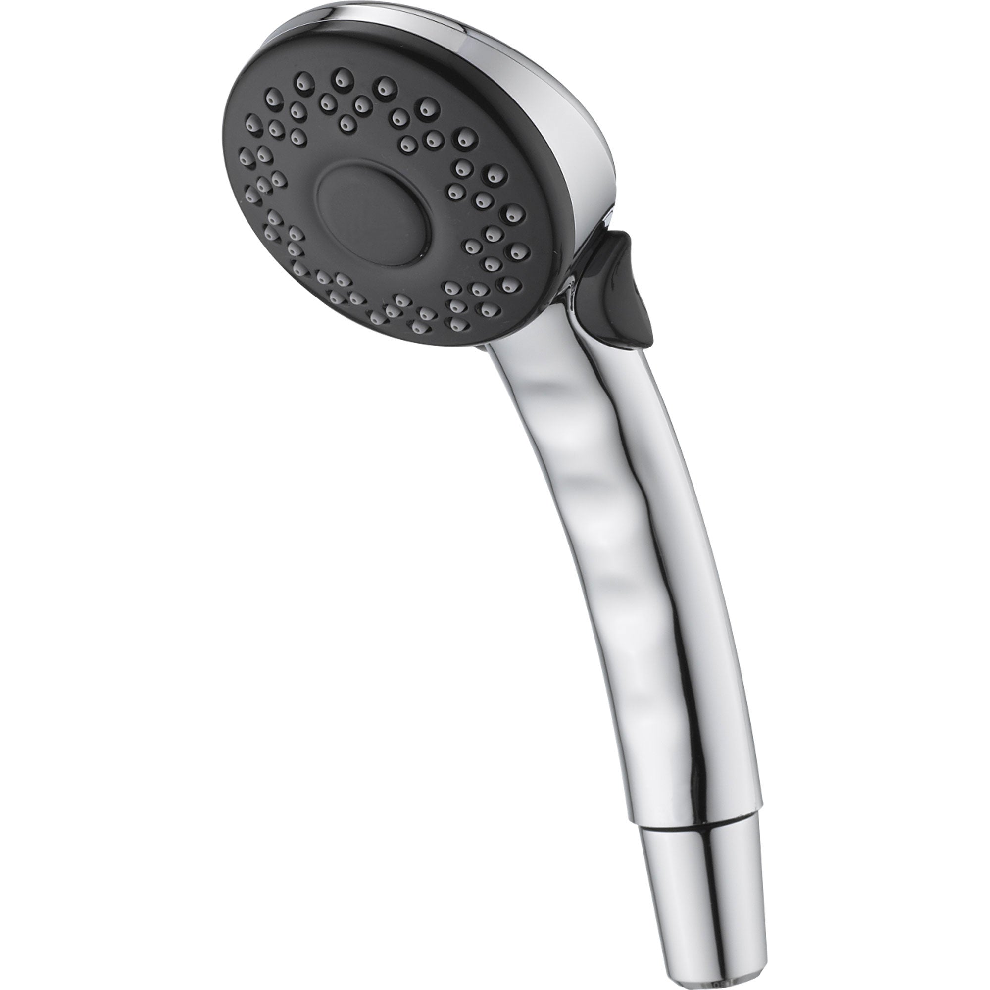 Delta 1-Setting Handheld Showerhead with Chrome & Black Finish - 561267 - Perfect for Bathroom Renovation & Spa-Like Shower Experience
