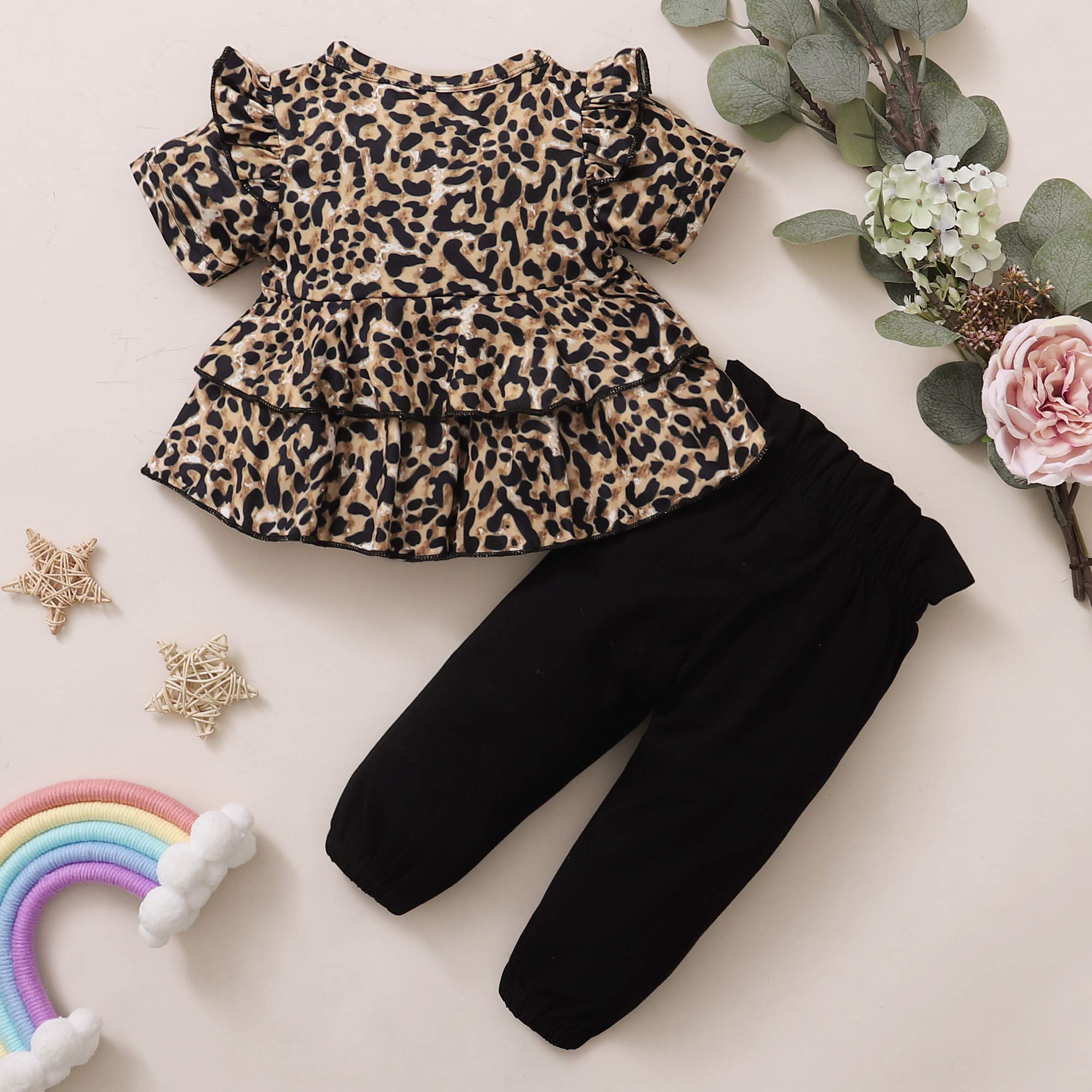 XUANHAO Newborn Baby Girl Clothes Set - Floral Romper Jumpsuit & Shorts Outfit 0-24 Months | Cute Summer Infant Outfits for Photoshoots, Playdates & Special Occasions