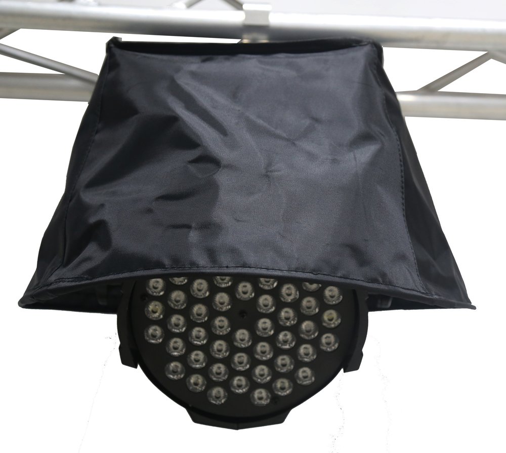 8 Pack Waterproof LED Par Light Rain Covers - IP65 Outdoor Stage Light Shields for Concerts, Events & DJ Performances