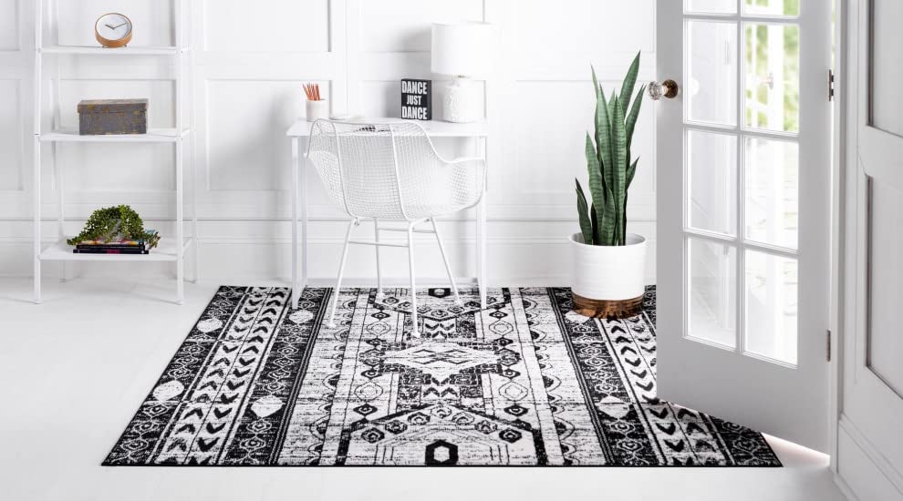 Unique Loom Portland Collection Area Rug - Depoe (6' 1