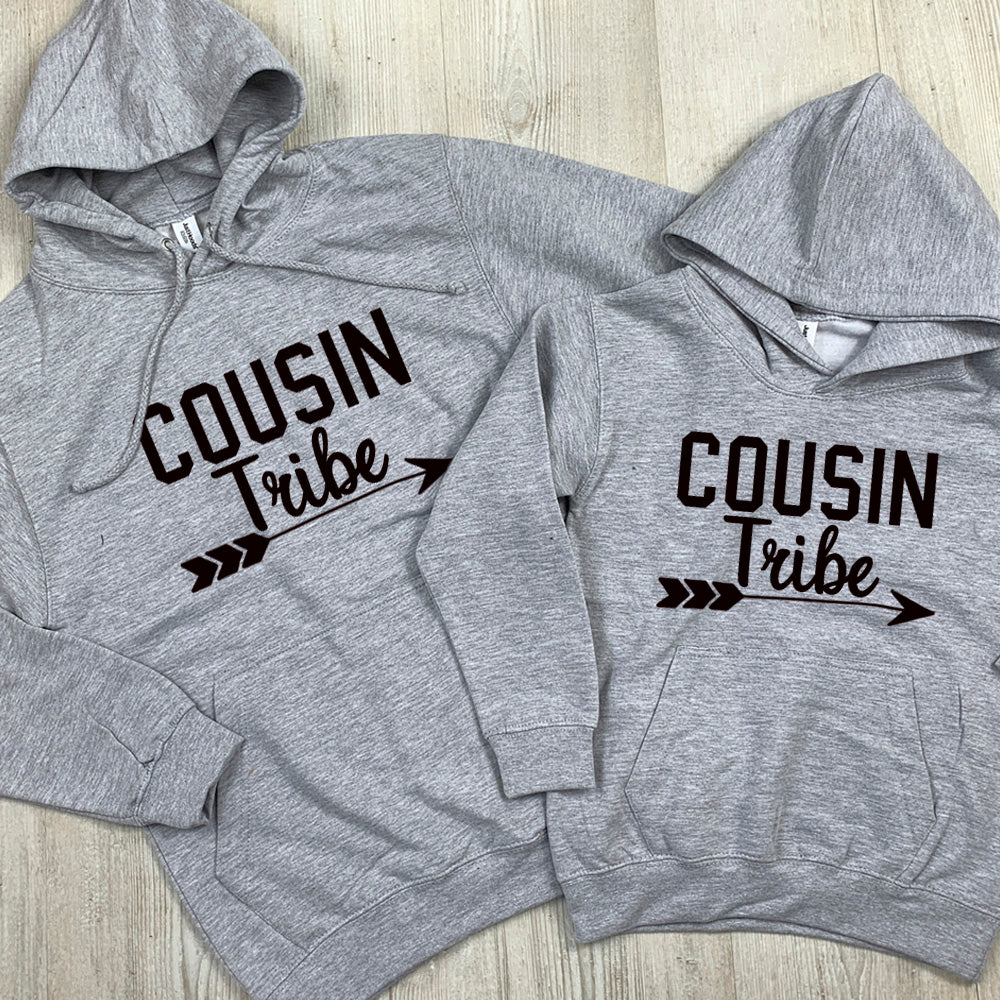 Cousin Tribe Hoodies 00 (MRK X) - Stylish Unisex Pullover Hoodie for Men & Women - Perfect for Streetwear, Casual Outfits & Lounge Wear