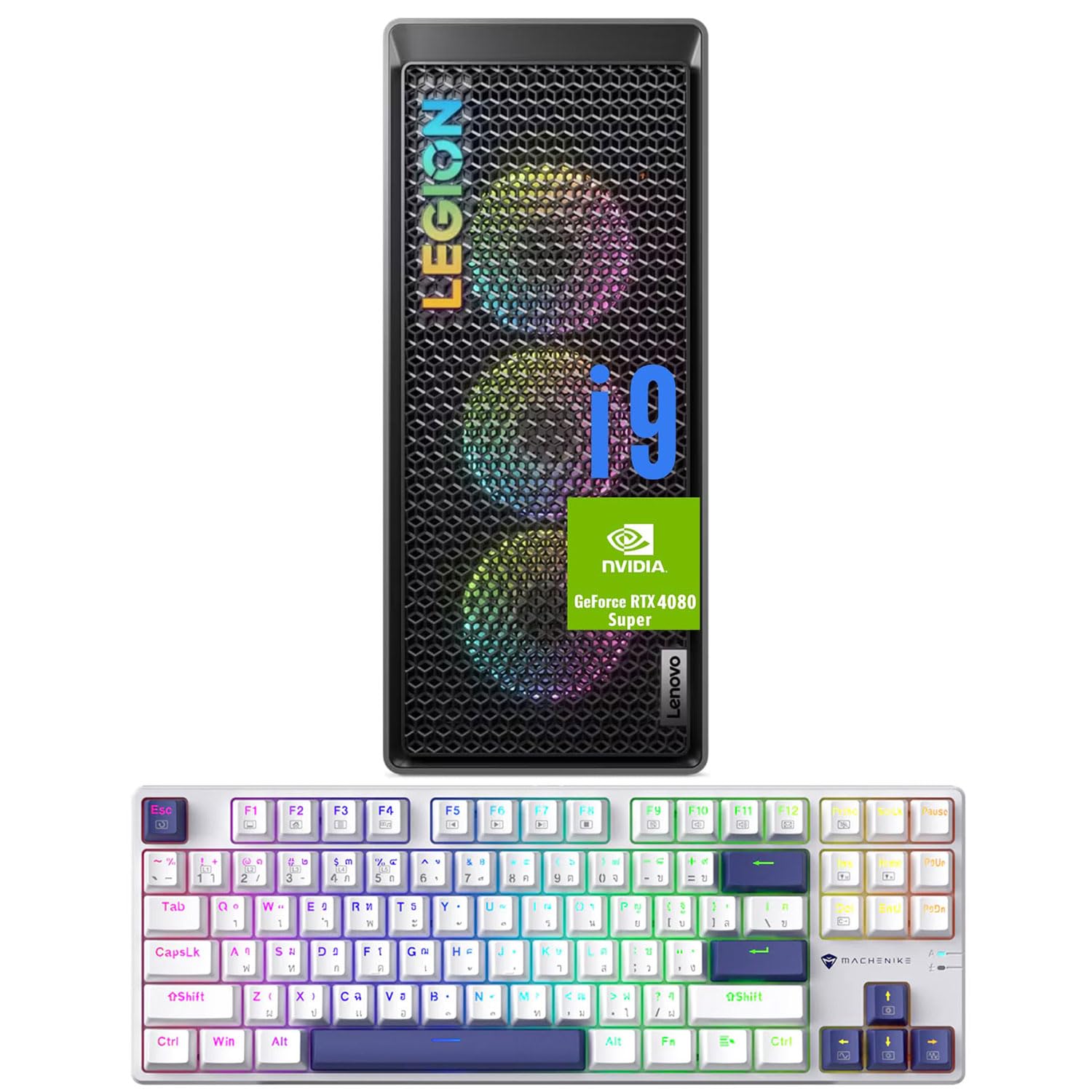 Lenovo Legion i9 RTX 4080 Super Gaming PC - Intel i9, 32GB RAM, 1TB SSD for Ultimate Gaming & Streaming