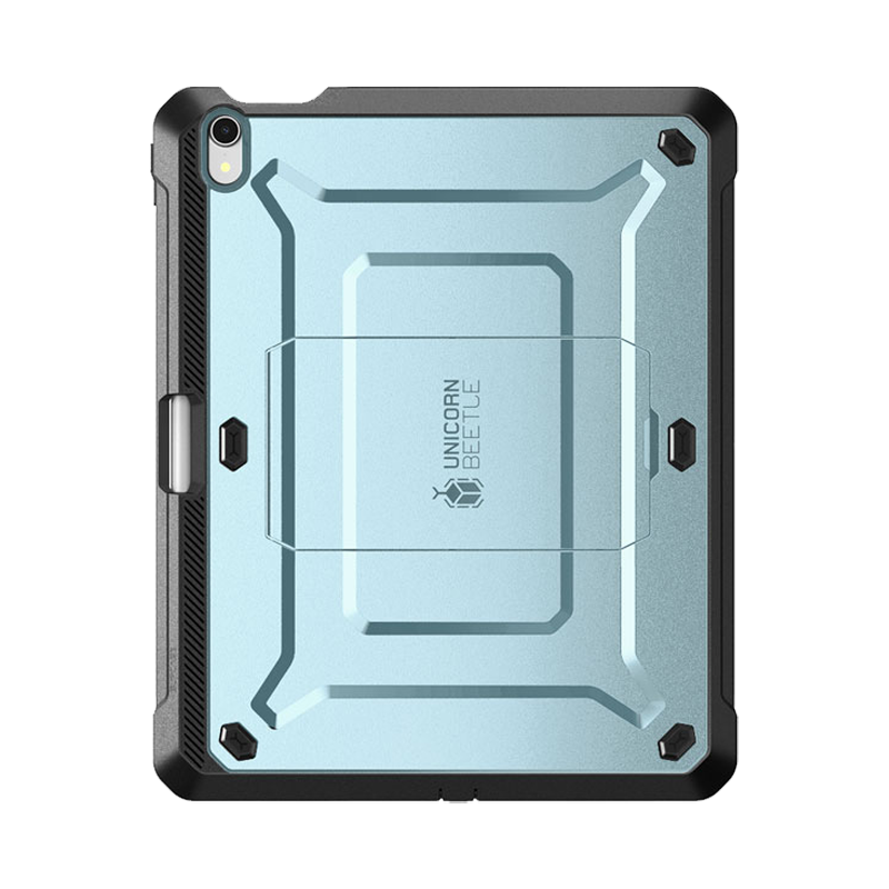 iPad Air 13 Inch (2024) Unicorn Beetle Pro Rugged Case - Heavy Duty Protection, Shockproof & Anti-Scratch Cover in Arctic Blue - Perfect for Outdoor, Travel & Everyday Use