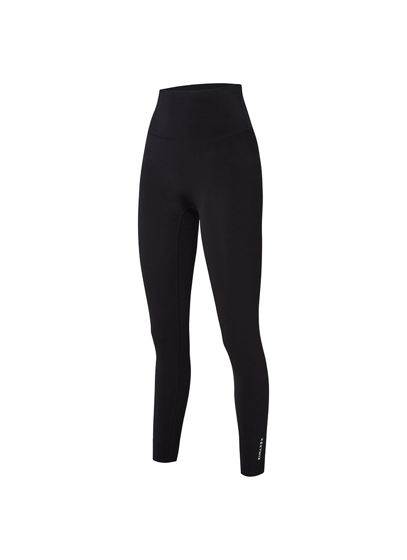 Black Label Life 9 Leggings - High Waist Yoga Pants for Women, Tummy Control Workout Leggings with Pockets | Perfect for Gym, Running, Lounge & Everyday Wear
