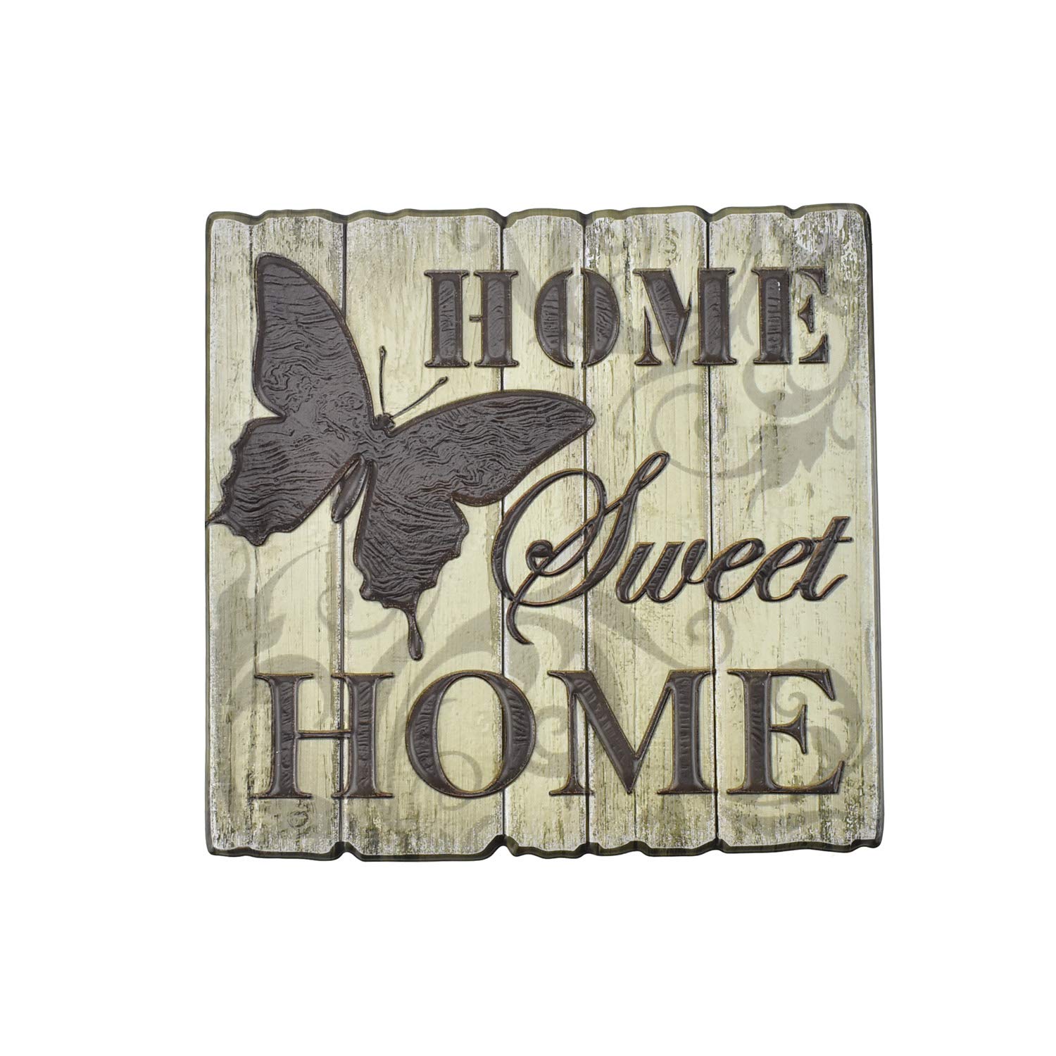 Homeford Home Sweet Home 3D Wall Plaque Sticker - 6.75 Inch Decorative Vinyl Lettering for Living Room, Bedroom & Nursery Decor