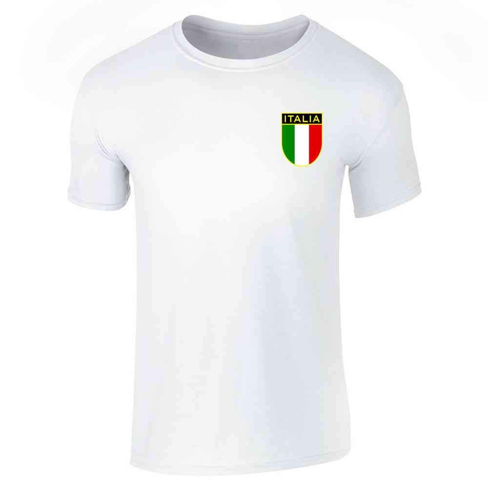 Vintage Italy Soccer National Team Graphic Tee - Retro Football T-Shirt for Men | Casual Wear, Game Day Outfit & Sports Fan Apparel