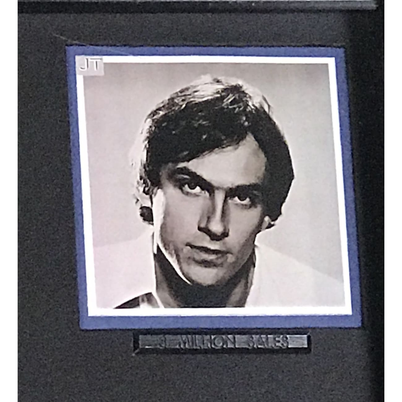 James Taylor J.T. RIAA 3x Platinum Award - Certified Framed Music Memorabilia for Home Decor & Music Lovers Collection