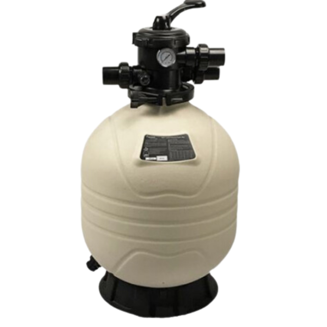 Best Pool Filter for Medium to Large Pools - Sand or Glass Media Options | Ideal for Inground & Above Ground Pools, Backyard Swimming Pools, and Pool Maintenance