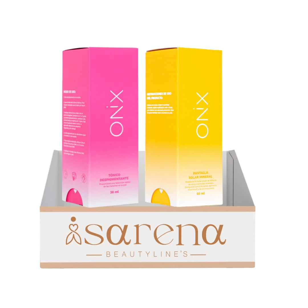 Onix Skincare 2-Pack Tone-Evening Facial Toner with SPF Sunscreen - Brightening, Moisturizing & UV Protection - Daily Skincare Routine for Glowing Skin - Perfect for Morning & Night Use
