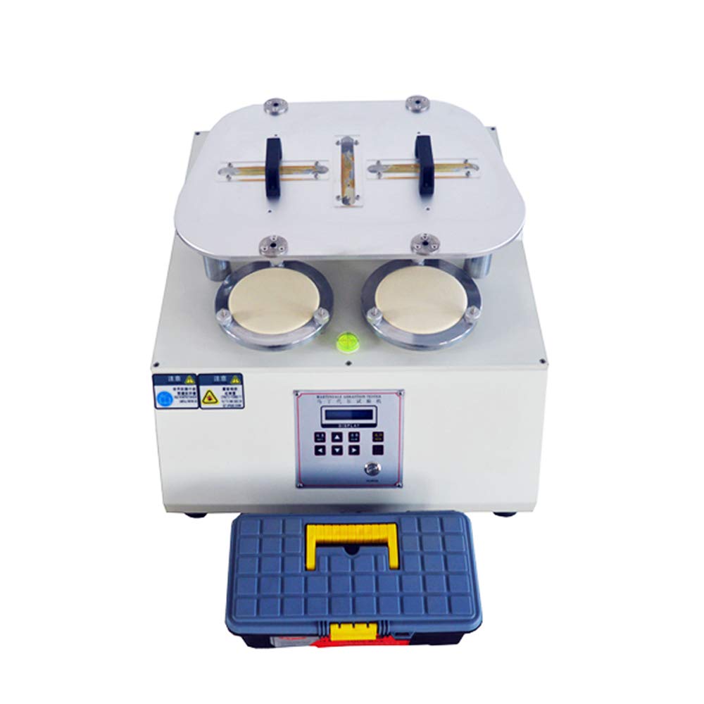 TECHTONGDA Martindale Abrasion Tester - 4-Station Fabric Pilling & Fluff Testing Machine for Textile Quality Control | Ideal for Clothing, Upholstery & Material Durability Testing