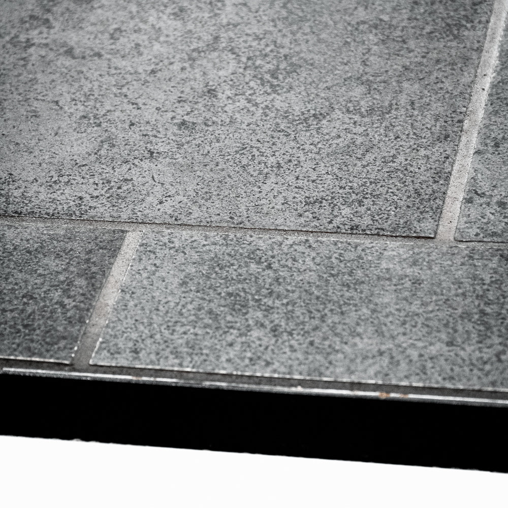 ComfortBilt Flatwall Hearth Pad - Midnight Black Fireplace Protector | Heat Resistant & Durable Floor Mat for Wood Stoves & Gas Fireplaces | Perfect for Living Rooms, Bedrooms & Home Decor
