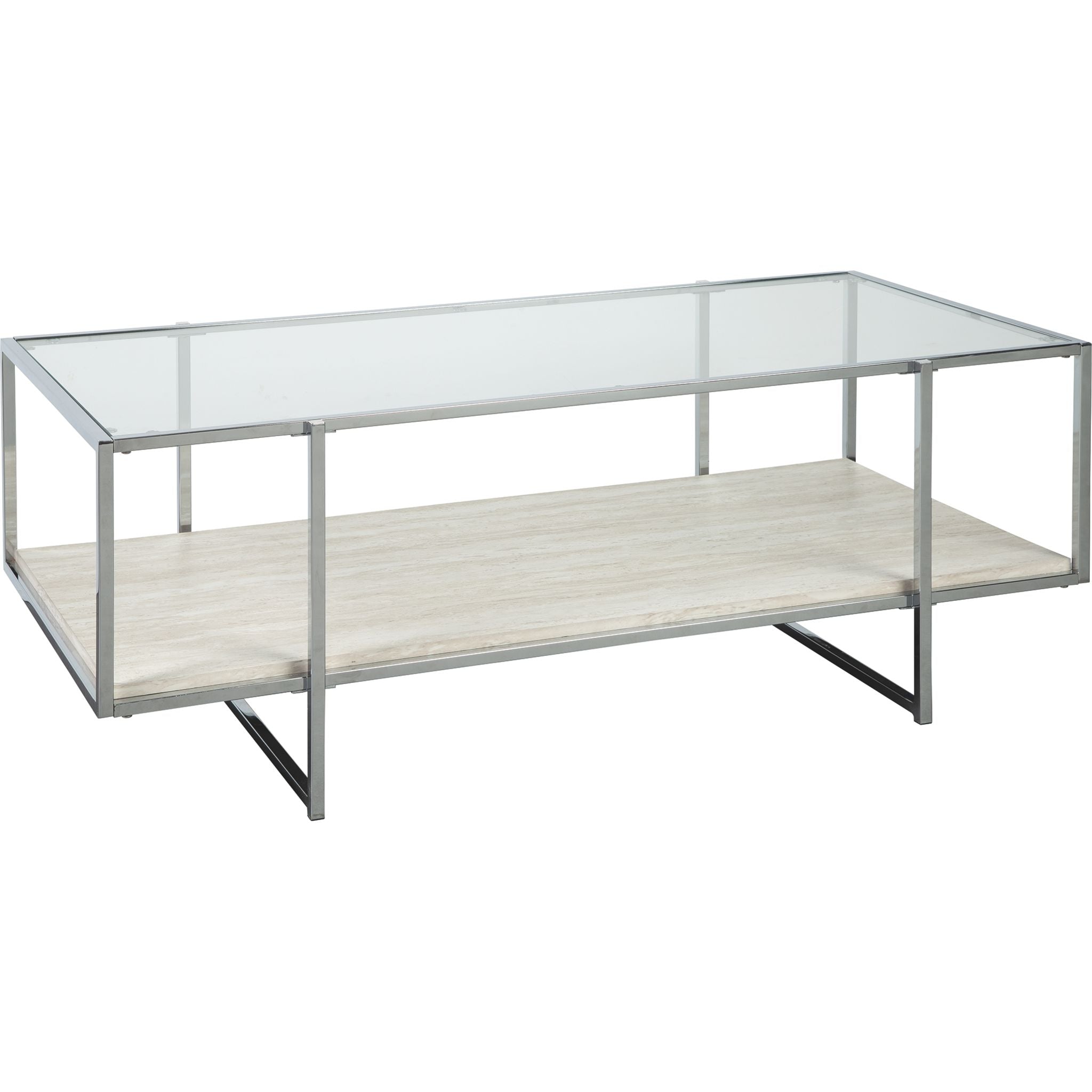 Modern Rectangle Cocktail Table - Stylish Wooden Coffee Table for Living Room, Lounge & Office - Perfect for Entertaining Guests, Holding Drinks & Decorating Spaces