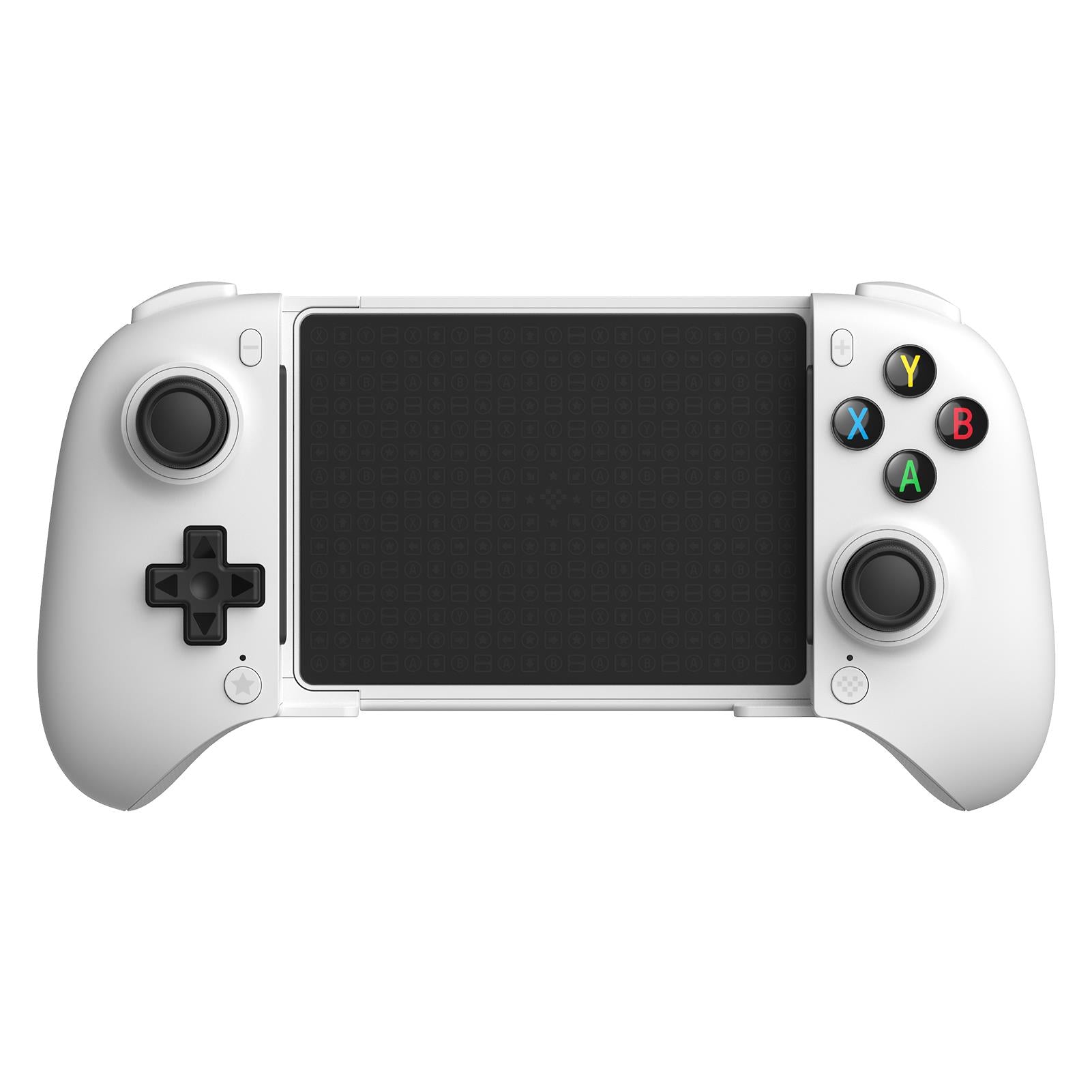8BitDo Ultimate Wireless Bluetooth Mobile Gaming Controller for iPhone, Android, Switch - White | Ergonomic Design for Cloud Gaming, Steam Link, Xbox Game Pass & Mobile Esports