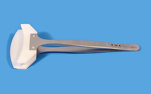 EMS 78422-8WNY Precision Wafer Tweezer - Style 8WNY, Stainless Steel - Ideal for Semiconductor Handling & Electronics Assembly