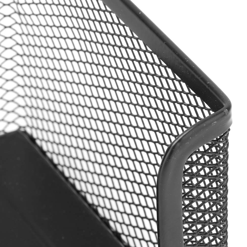 Metal Mesh Sticky Note Holder & Organizer - Stylish Office Desk Accessory for Notes, Cards & Business Essentials | Perfect for Office, Home Desk & Workspace Organization