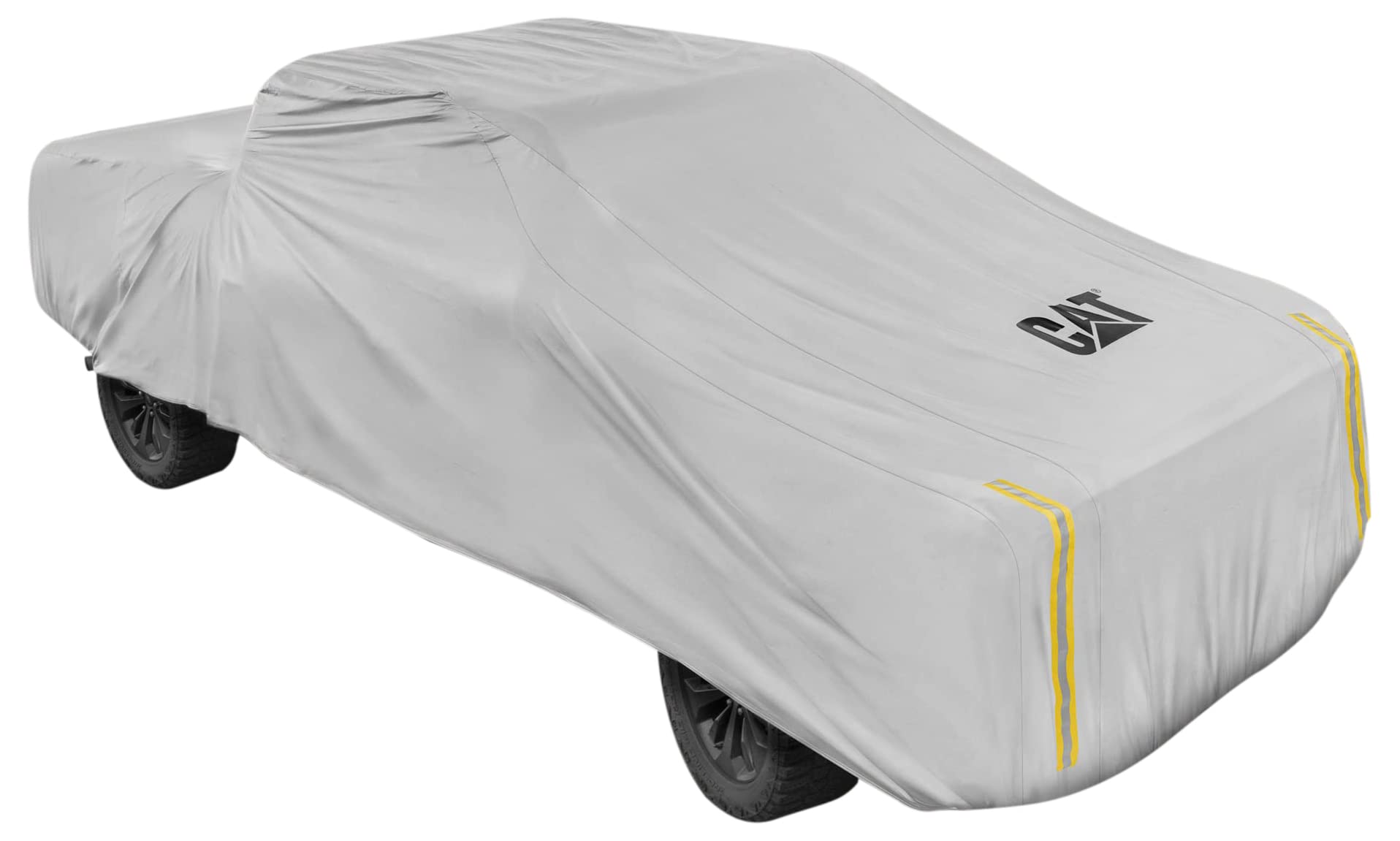 Heavy Duty Waterproof All-Weather Truck Cover for CAT Pick-Up Trucks - Full Exterior Protection for Bed & Cabin - UV Resistant, Dustproof, Rain, Snow & Hail Proof - Fits Full Size Extended Cab 250