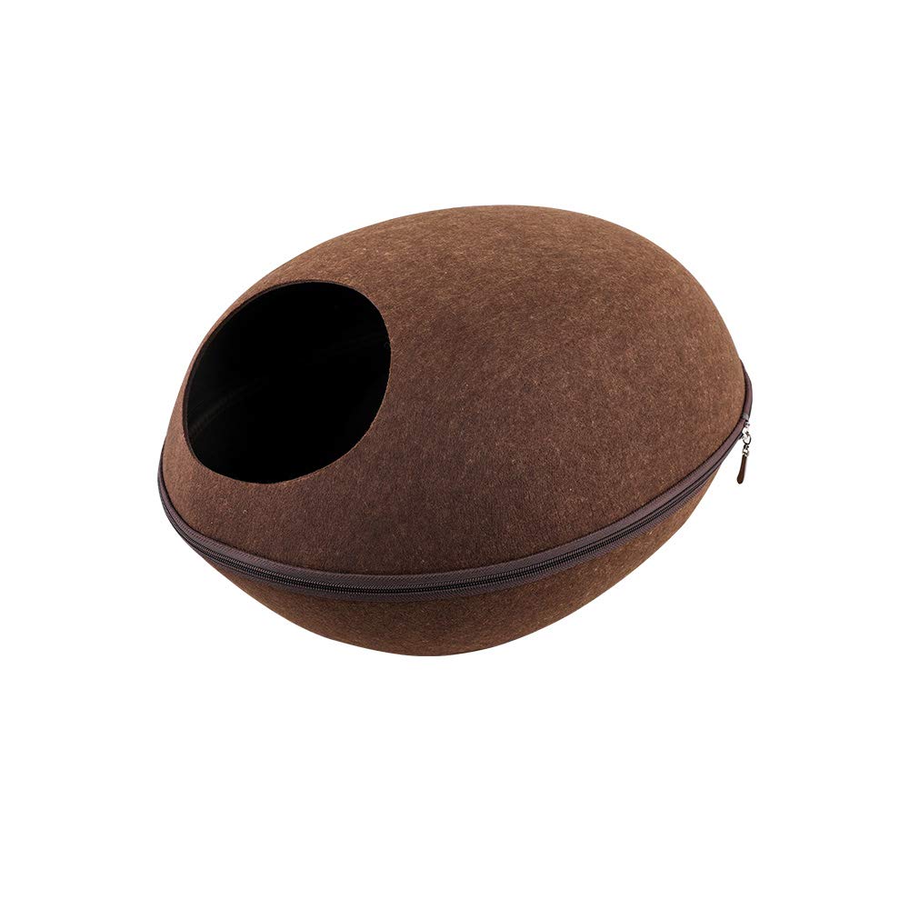 Cozy Galapara Cat Cave Bed - Soft & Warm Pet Bed for Cats & Kittens - Perfect for Indoor Cats, Lounging & Napping - Ideal for Home, Office & Pet Travel