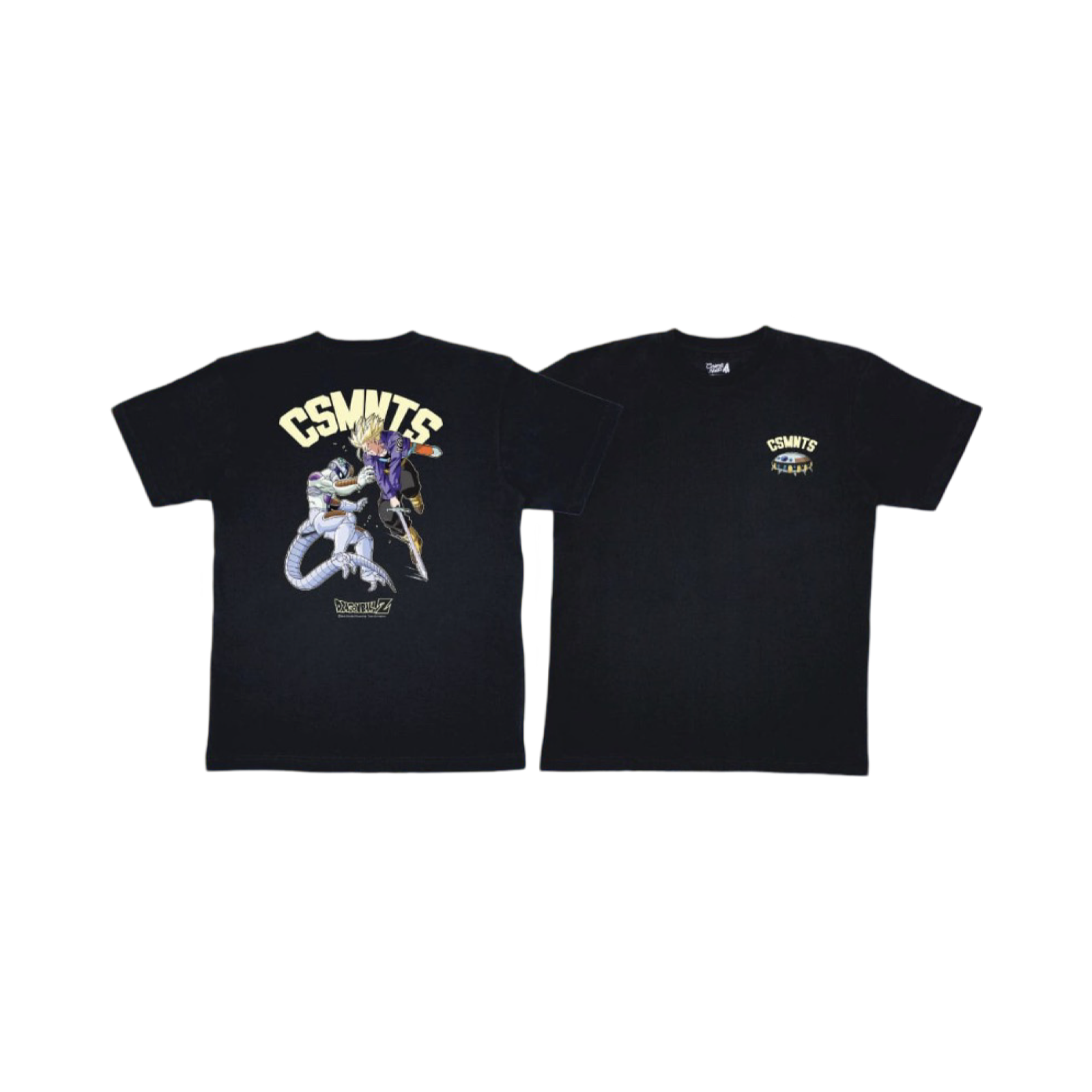 Dragon Ball Z Trunks vs Frieza Black Graphic T-Shirt | Anime Cosplay Tee for Men & Women | Perfect for Conventions, Gifts & Anime Fans
