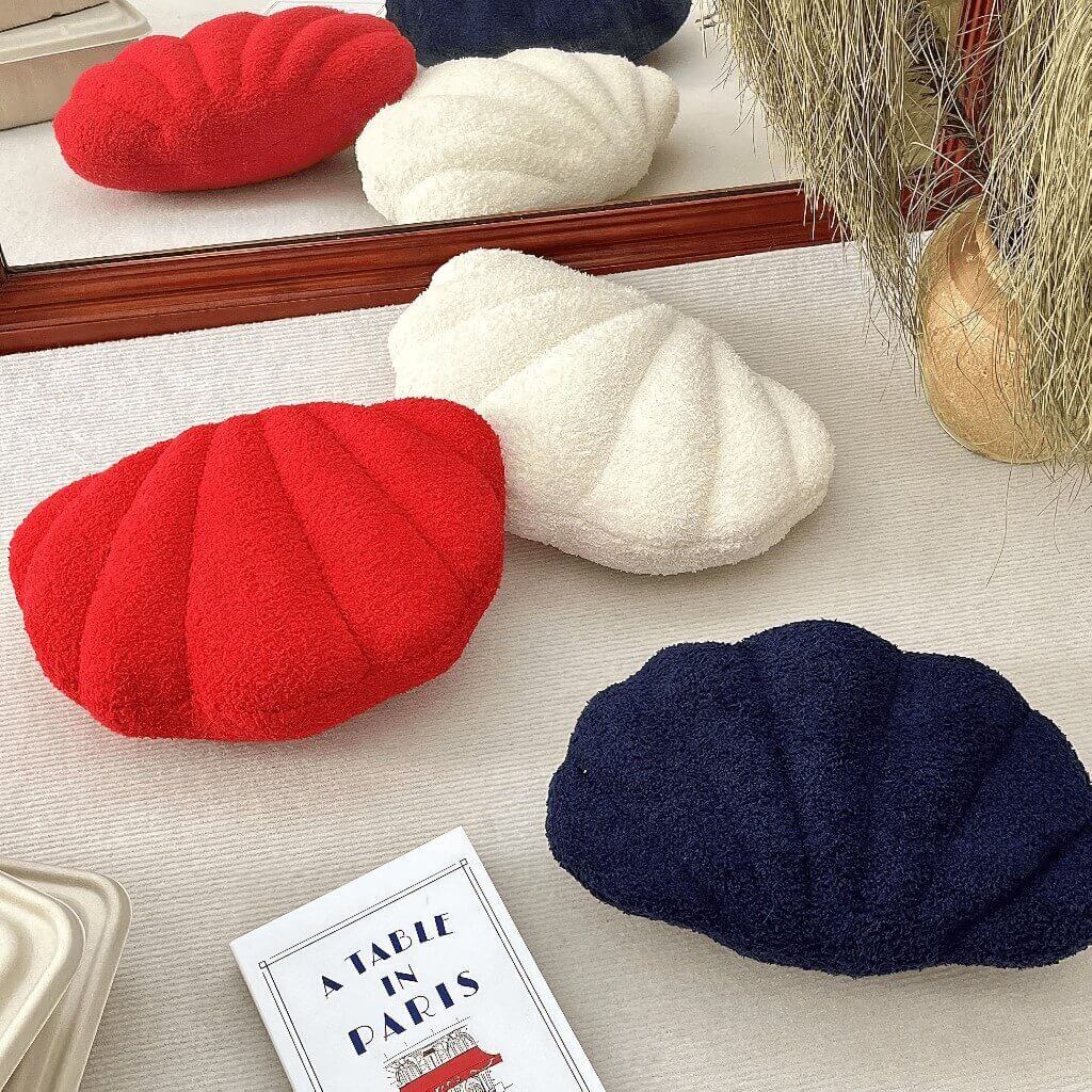 Premium Terry Shell Plush Cushion - Ultra Soft & Comfortable Seat Pillow for Sofa, Bed, Office Chair - Perfect for Relaxing, Reading & Home Decor