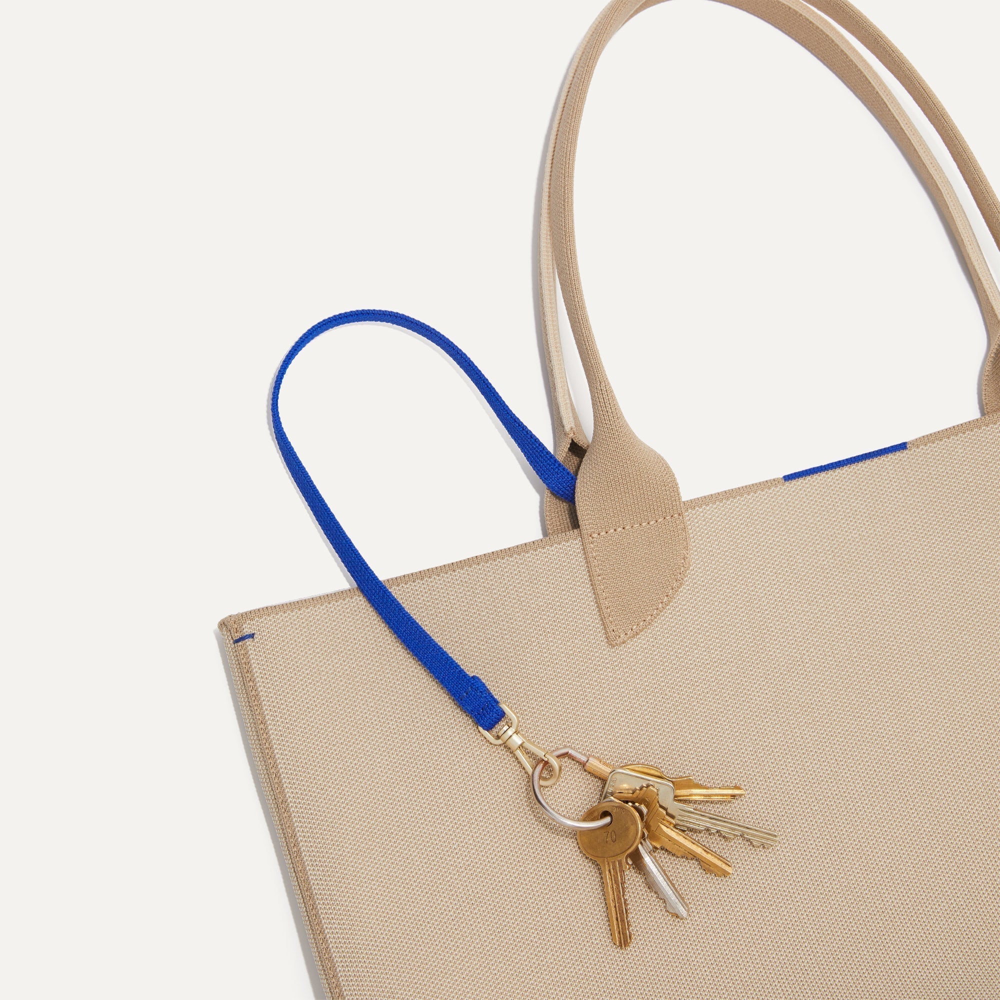 Lightweight Soft Sesame Tote Bag - Stylish & Durable for Work, Travel, and Everyday Use