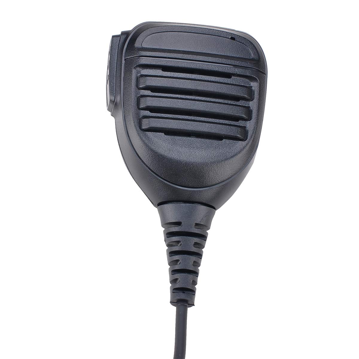Waterproof Shoulder Microphone with Reinforced Cable - Compatible with Baofeng, Kenwood, BTECH, Retevis & TYT Walkie Talkies - Ideal for Outdoor Adventures, Construction Sites & Emergency Communication