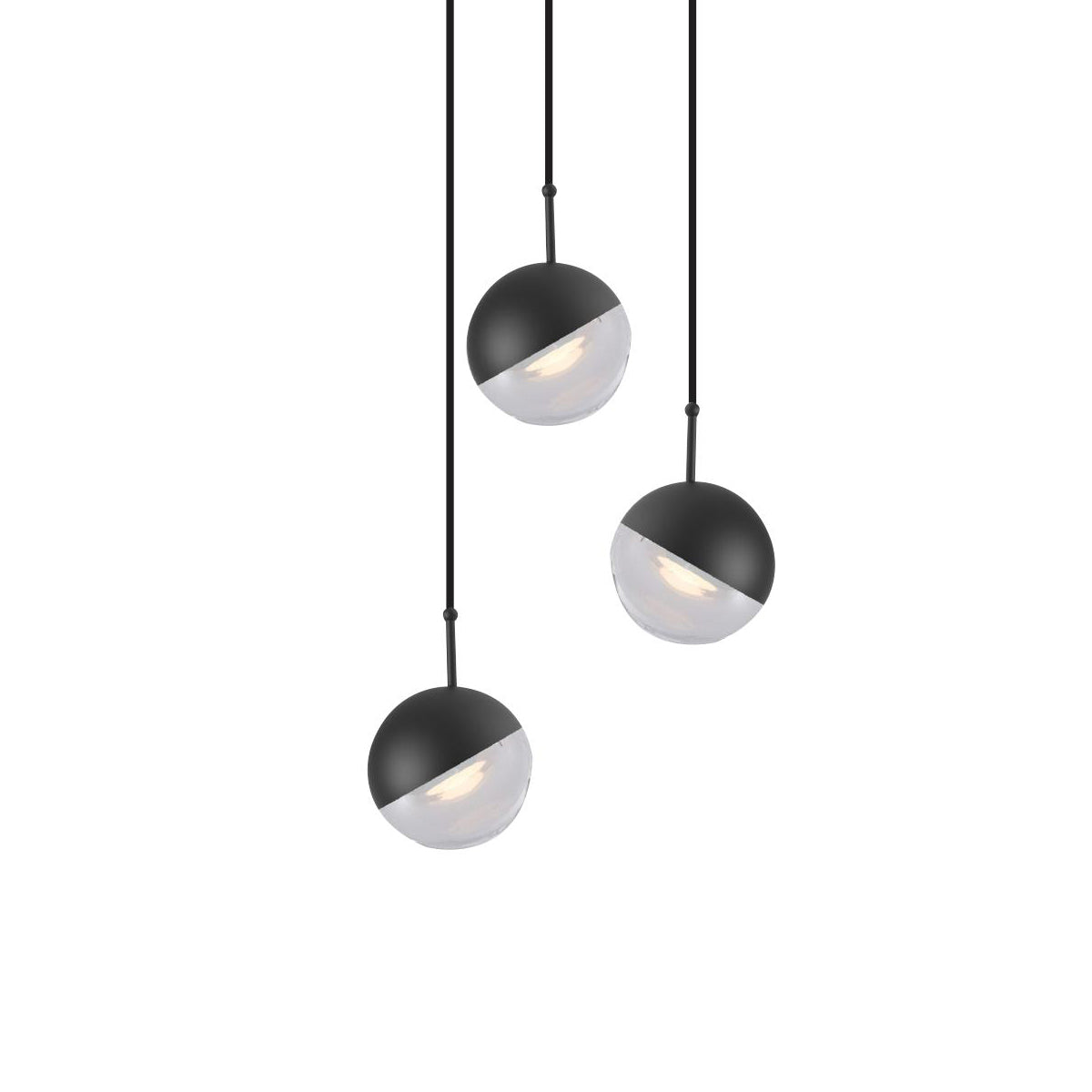 Dora Modern LED Pendant Light Fixture - Adjustable Hanging Chandelier for Kitchen Island, Dining Room, Bedroom & Living Room Lighting