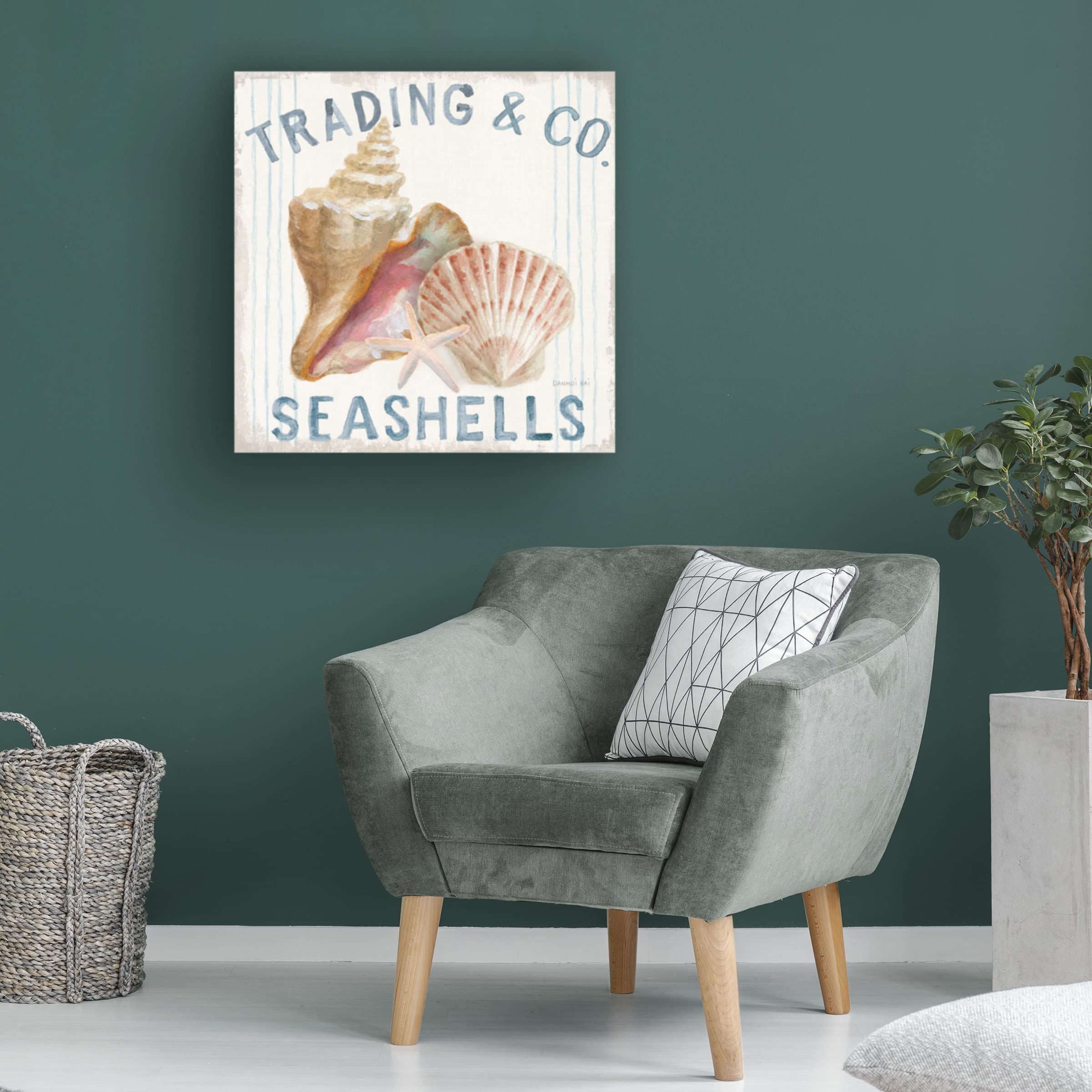 Lisa Audit 'Time to Share IV' Canvas Wall Art Print - Modern Home Decor for Living Room, Bedroom & Office | Trademark Fine Art Collection