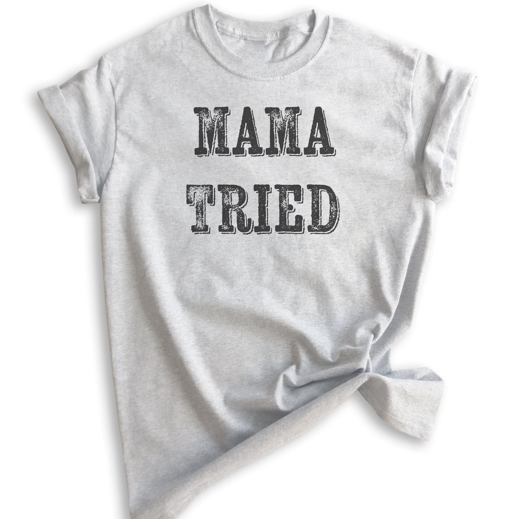 EVERTREE CLOTHING Mama Tried T-Shirt - Unisex Women's Southern Style Graphic Tee for Wild Child & Free Spirit | Casual Wear, Music Festivals & Southern Pride Outfits