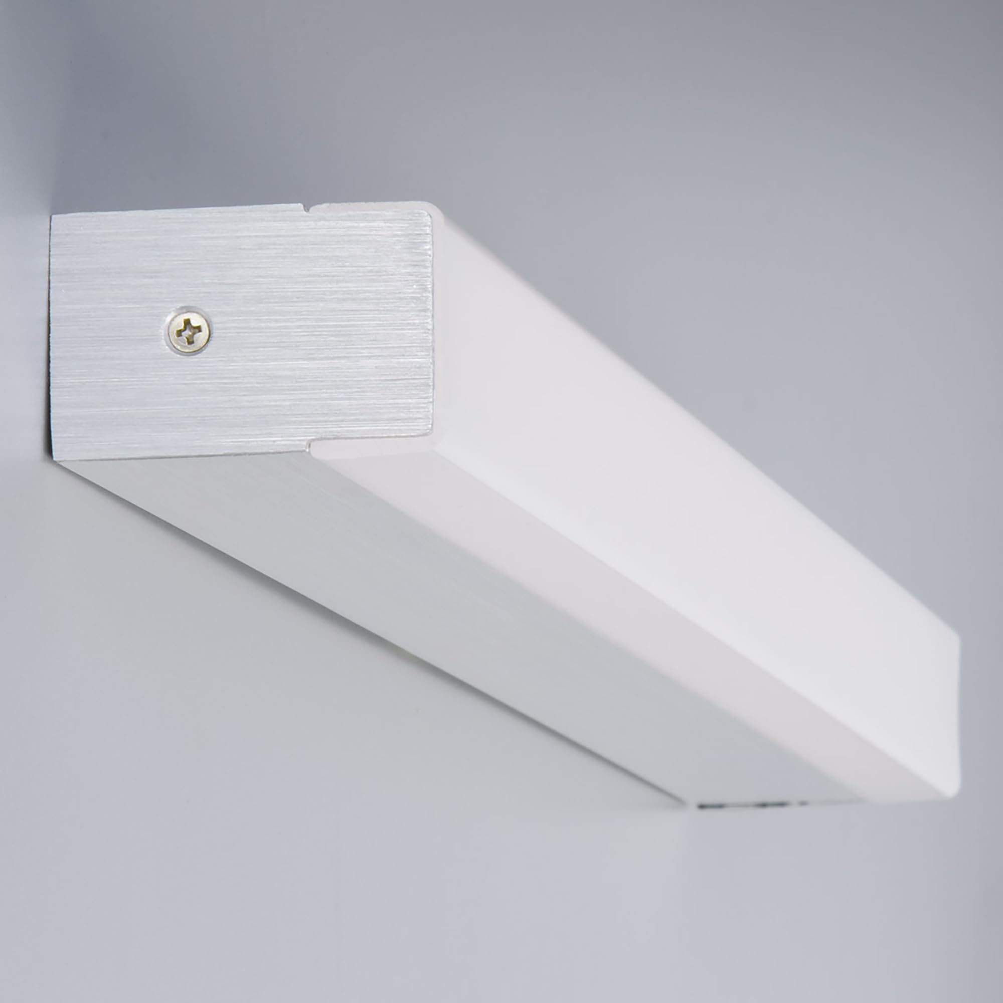 Modern Forms 37-inch LED Lightstick - Brushed Aluminum Vanity Light, 3000K Warm White - Perfect for Bathroom, Bedroom, or Hallway Wall Lighting