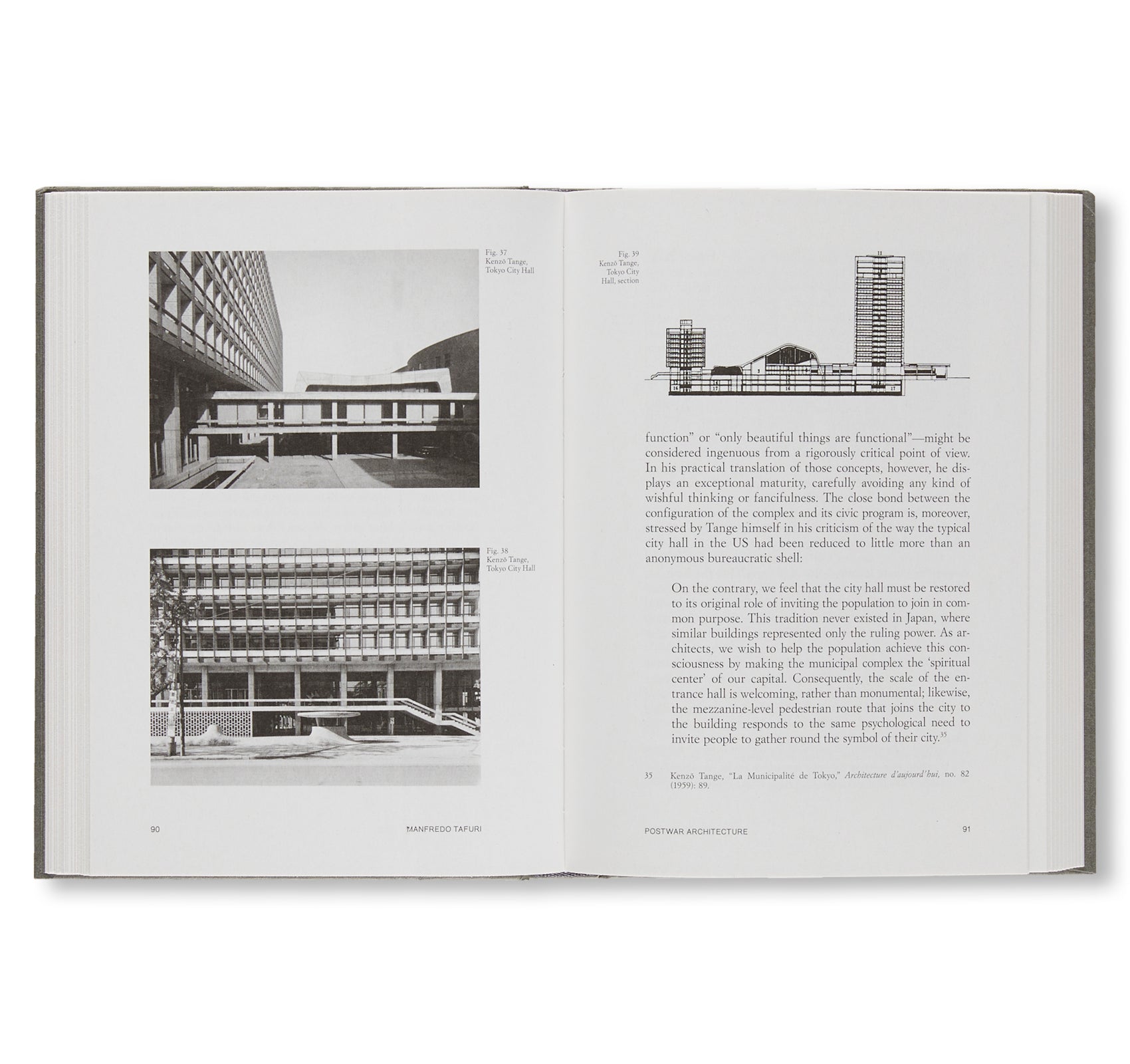 Modern Architecture in Japan by Manfredo Tafuri - Japanese Contemporary Design Book for Architects & Design Students - Perfect for Home Office, Library & Design Inspiration
