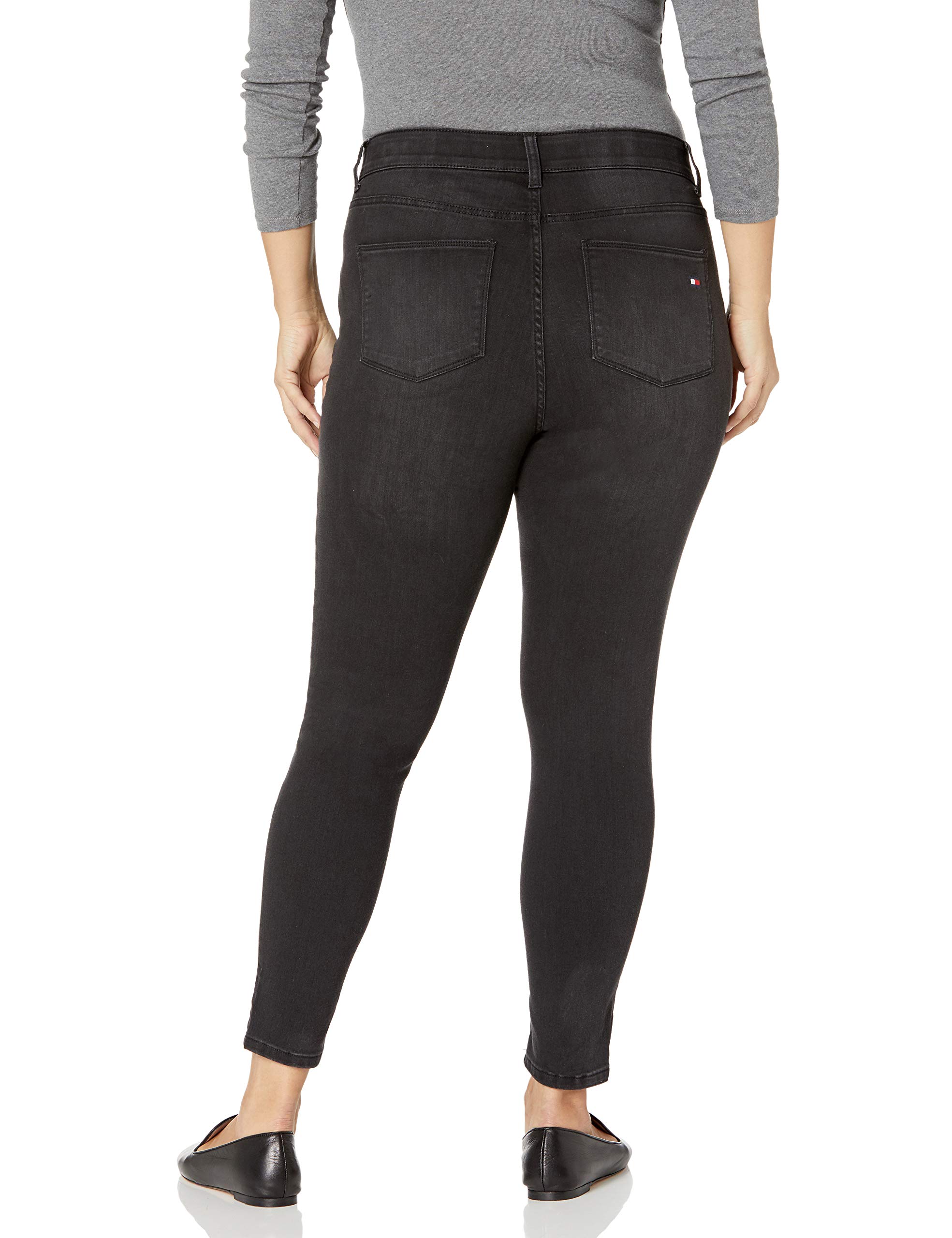 Tommy Hilfiger Women's Bedford Skinny Fit Jeans - High Waist Stretch Denim Pants for Casual & Work Wear | Slimming Comfortable Jeans for Everyday Style