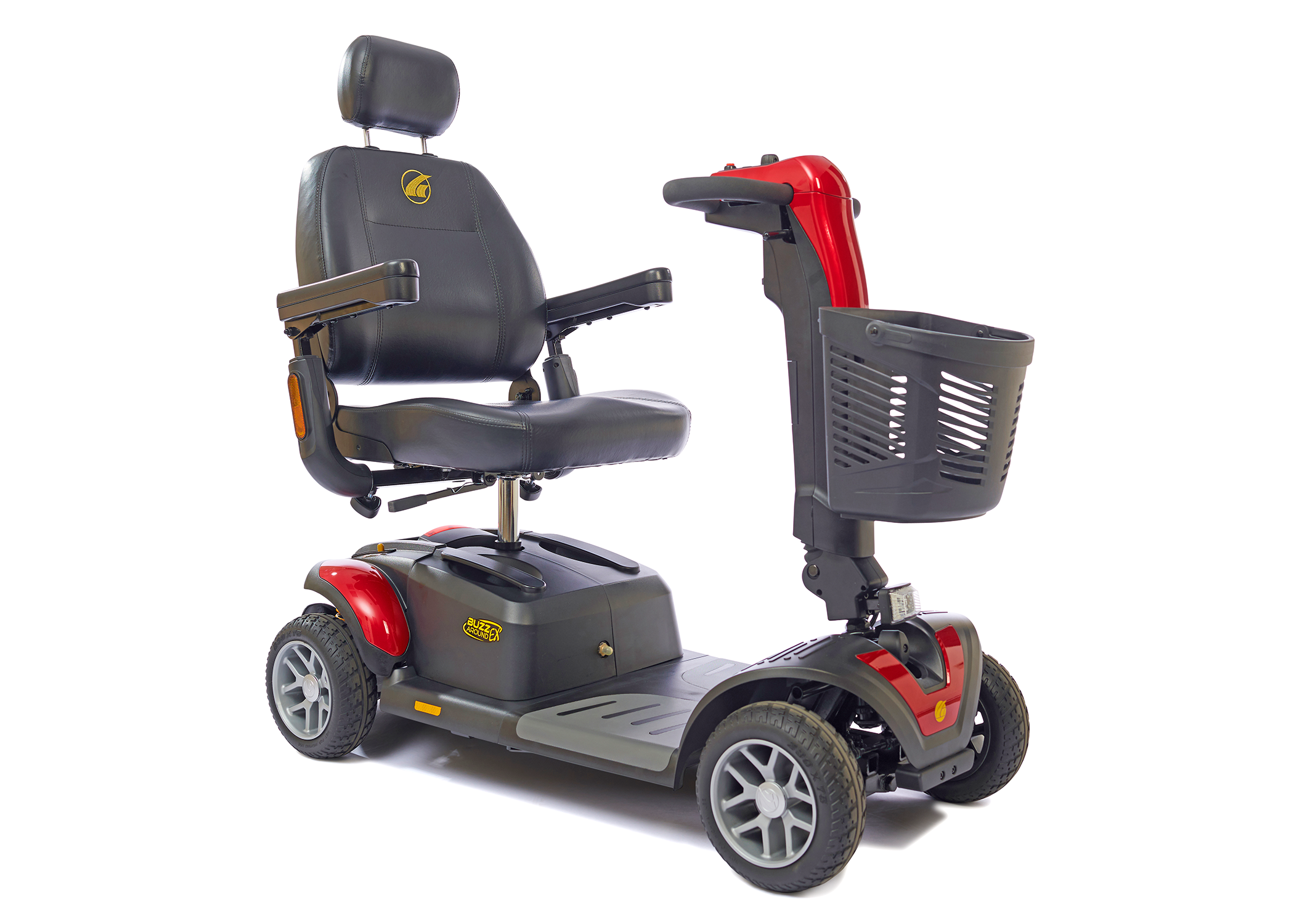 Golden Technologies BuzzAround LX Mobility Scooter - Lightweight, Portable & Comfortable for Seniors & Adults - Perfect for Shopping, Travel & Outdoor Activities